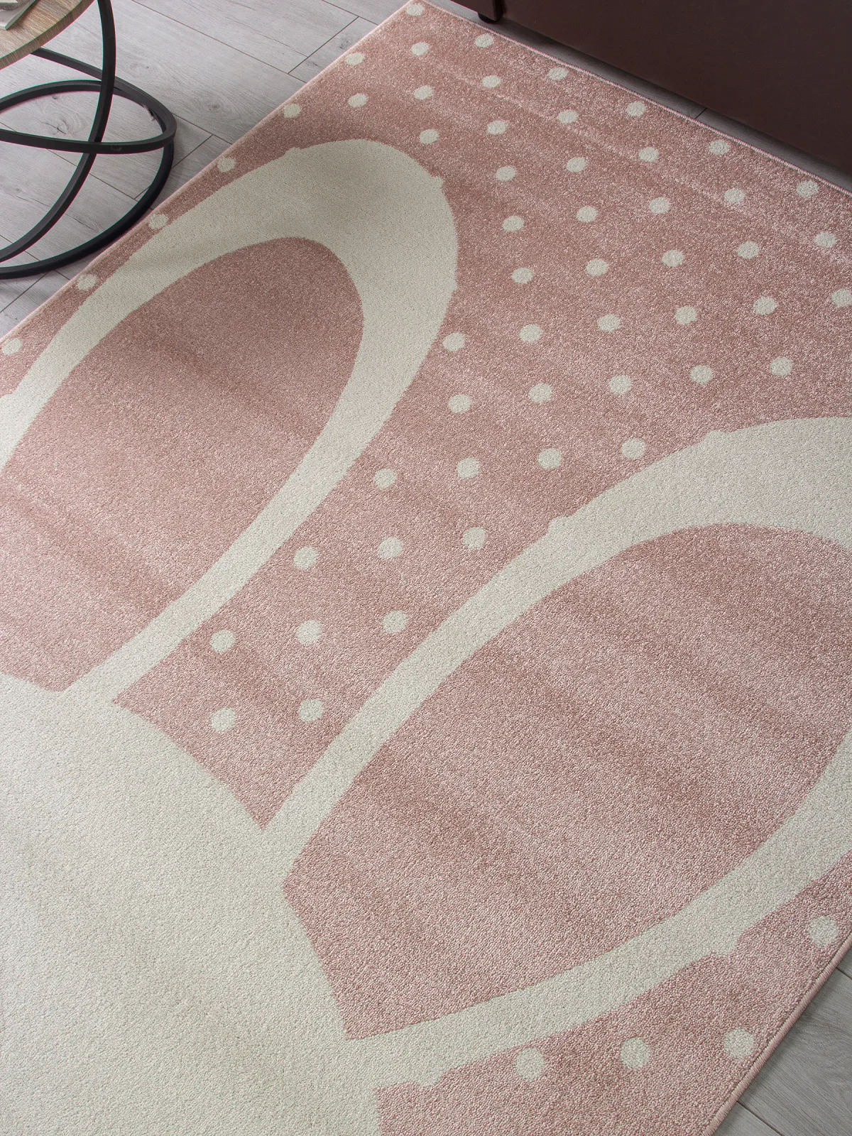 Детский ковер IZUMRUD 2341 - LIGHT PINK фризе Россия