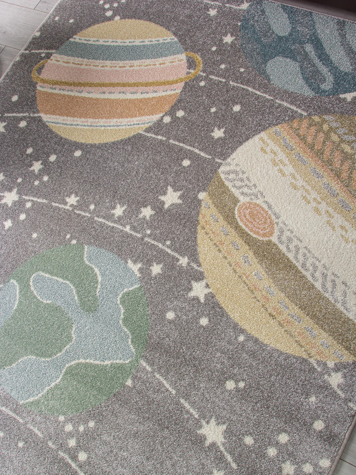 Детский ковер IZUMRUD C209 - LIGHT GRAY фризе Россия