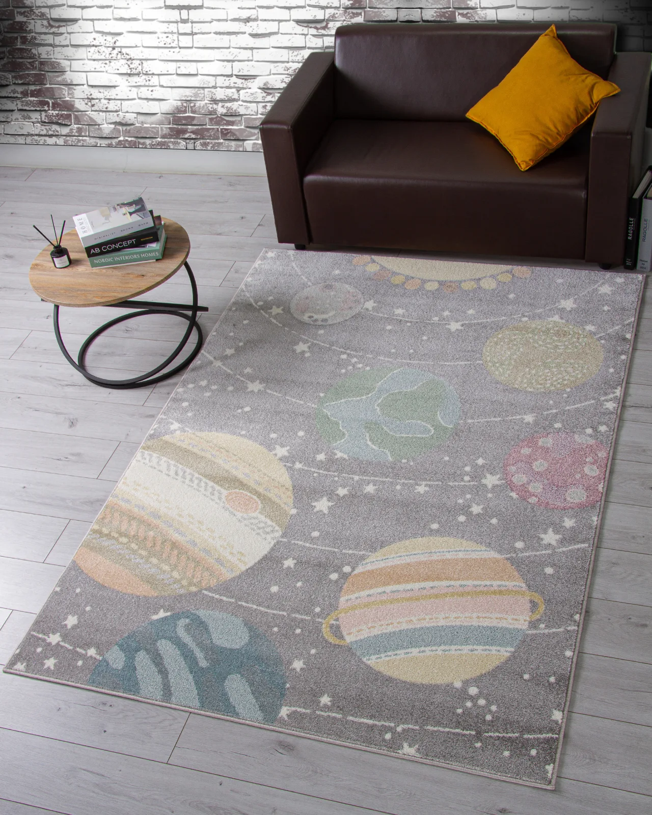 Детский ковер IZUMRUD C209 - LIGHT GRAY фризе Россия