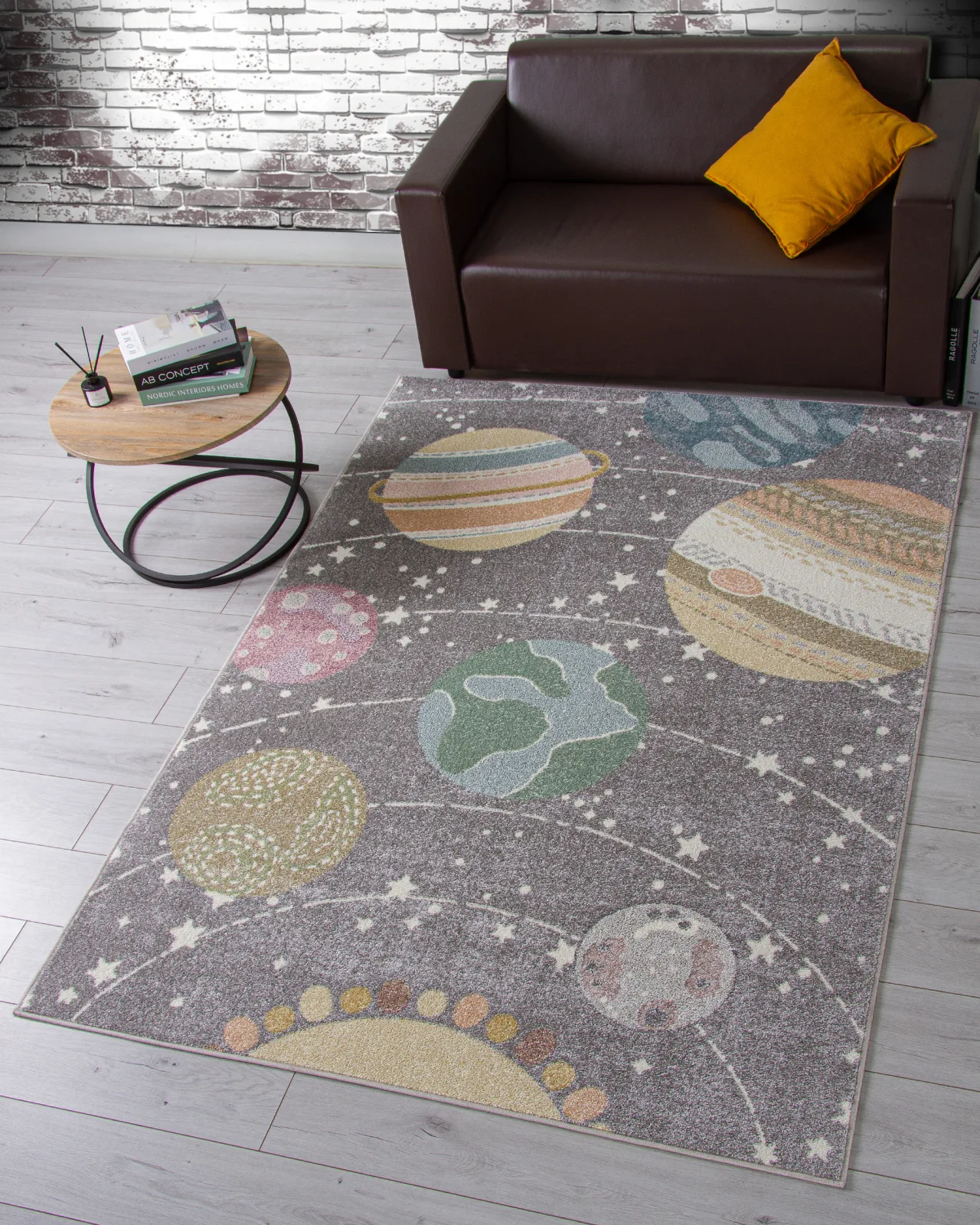 Детский ковер IZUMRUD C209 - LIGHT GRAY фризе Россия