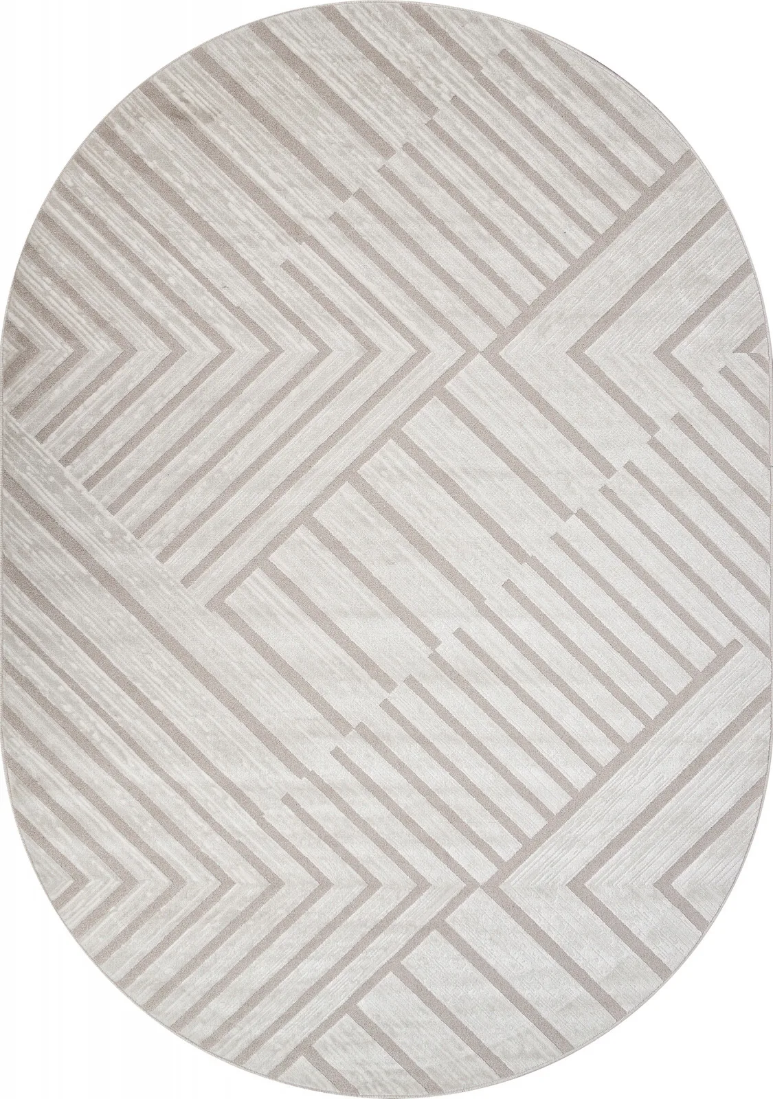 Минимализм ковер DIOS F438 - CREAM Heat-set Россия