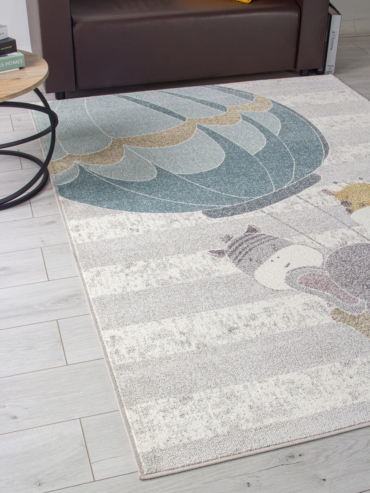 Детский ковер IZUMRUD F263 - LIGHT GRAY фризе Россия