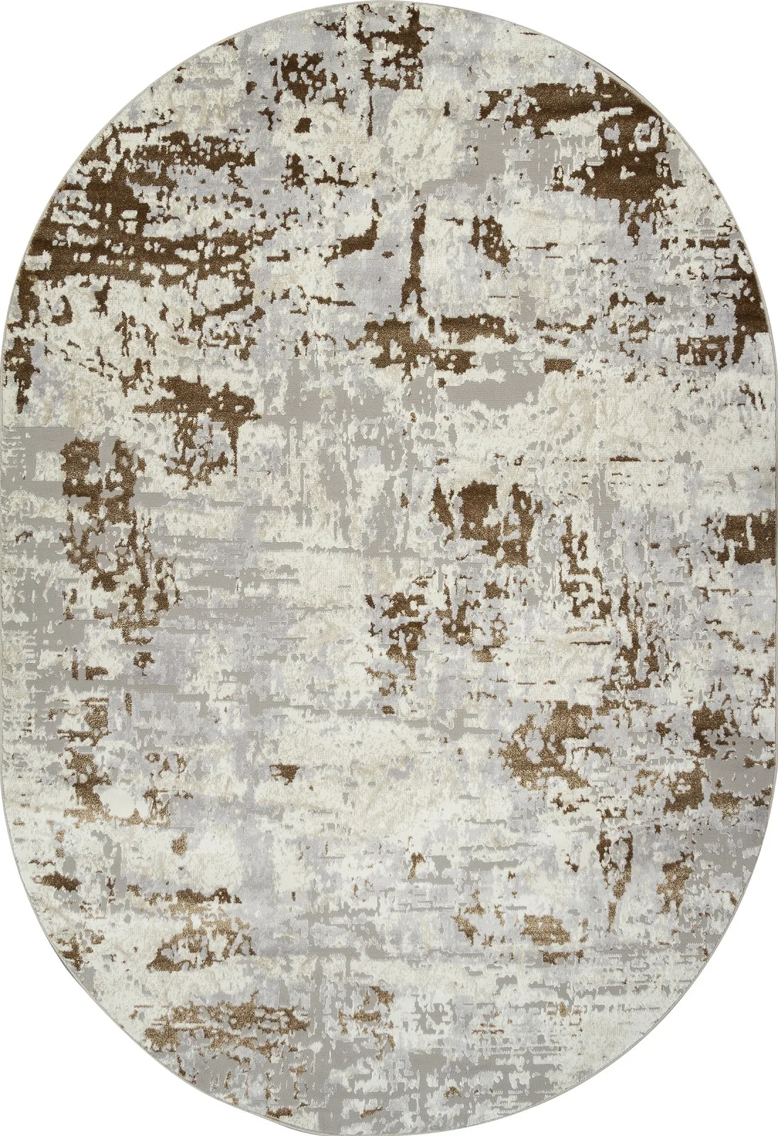 Современный ковер PALERMO F284 - BEIGE-GREEN Heat-set Россия