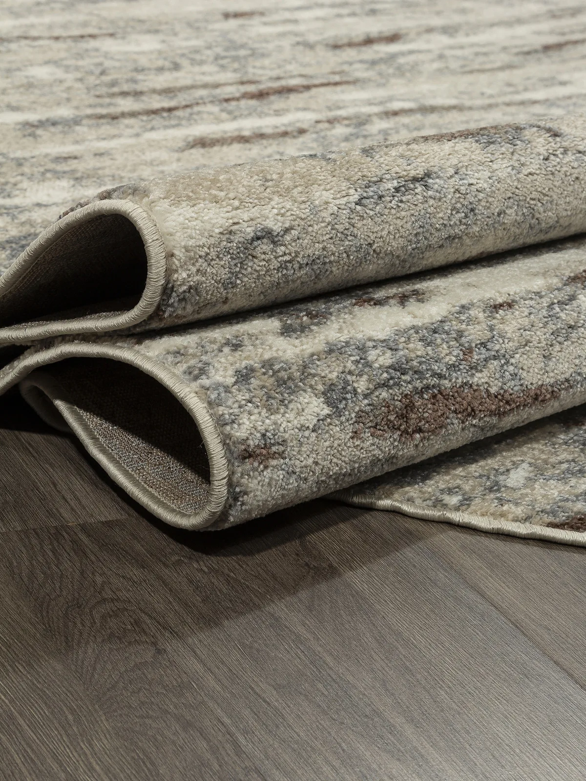 Современный ковер TORNADO F301 - BEIGE-BROWN фризе Россия
