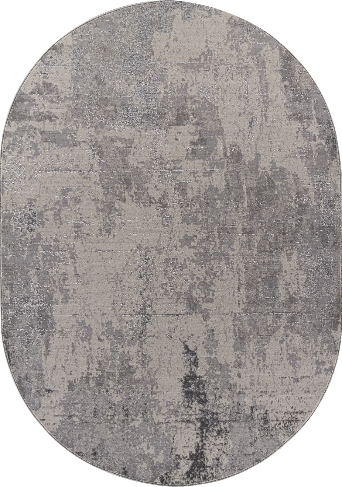 Винтажный ковер LIMAN F169 - CREAM-GRAY полиэстер Россия