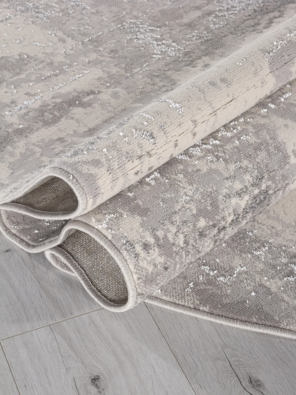 Винтажный ковер LIMAN F169 - CREAM-GRAY полиэстер Россия