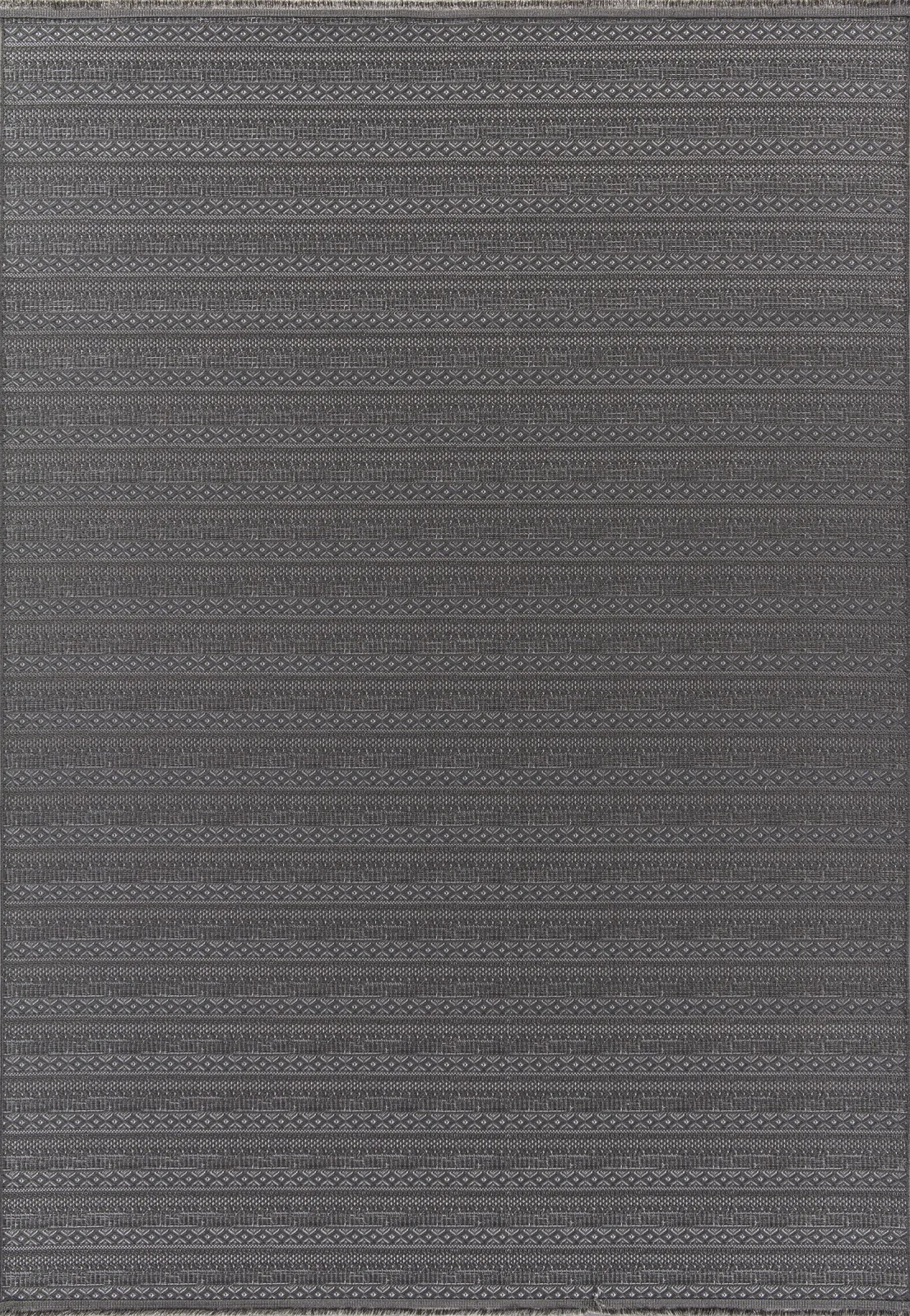 Этнический ковер MODEL 09634 - ANTHRACITE пилиэстер Турция