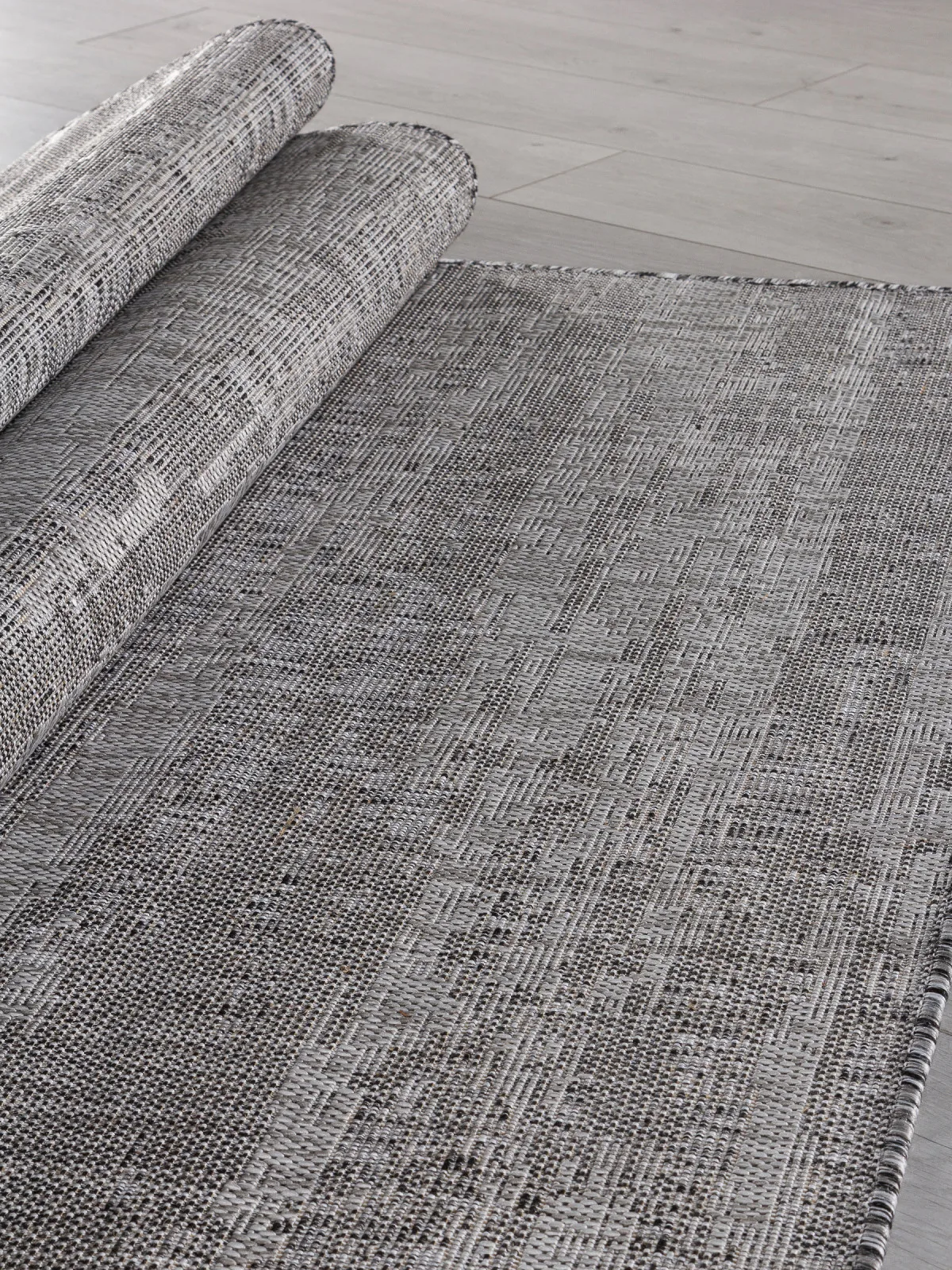 Современная циновка KAIR S143 - DARK GRAY полипропилен Россия