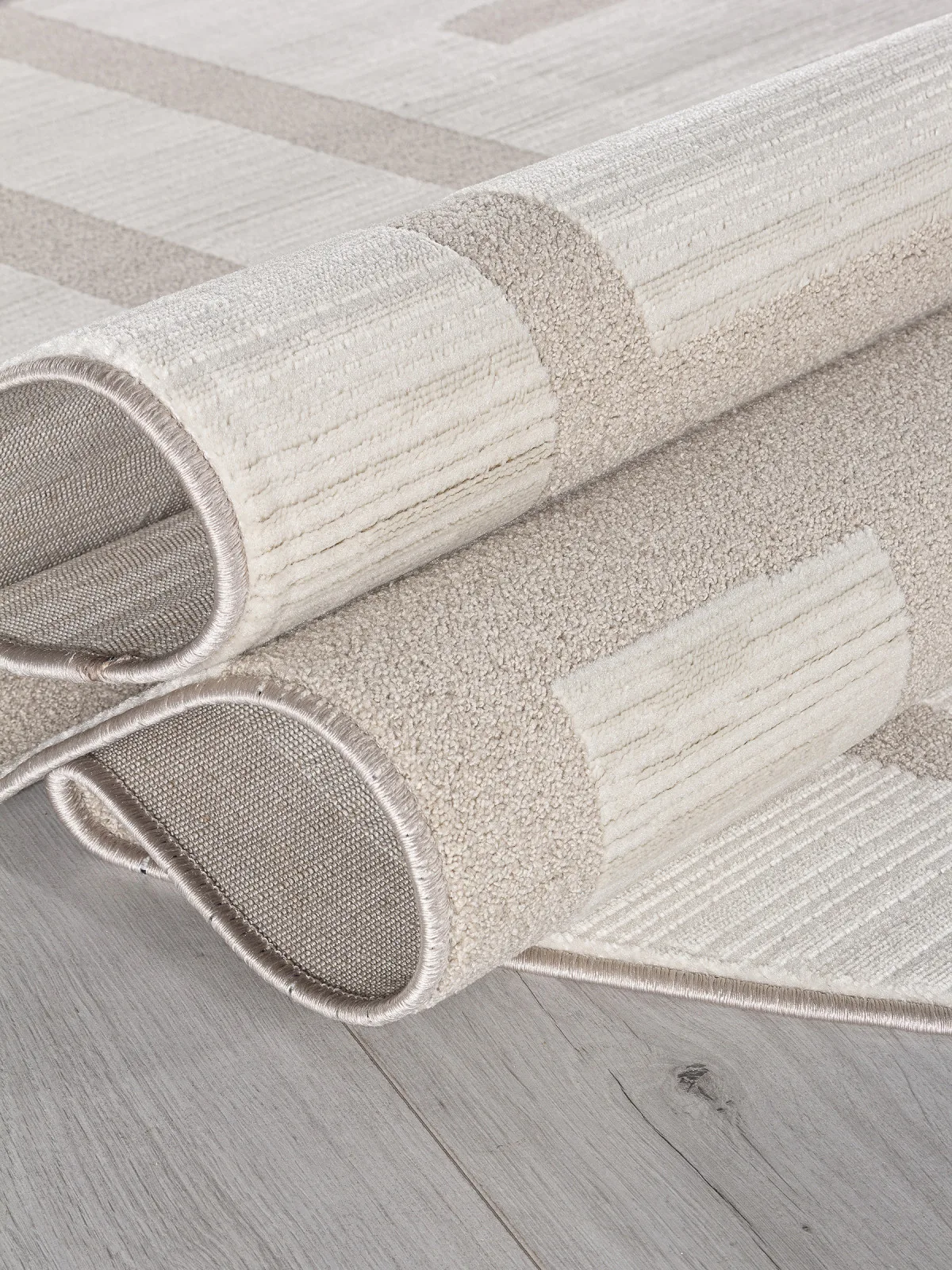Минимализм ковер DIOS F439 - CREAM Heat-set Россия