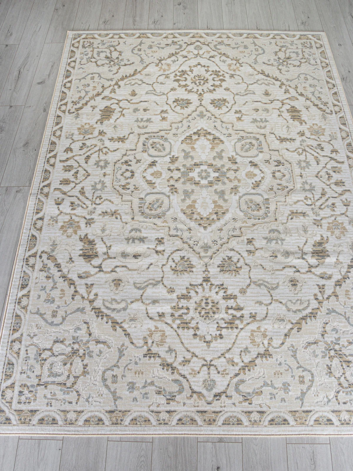Классический ковер RUNI MP29 - CREAM BCF Россия