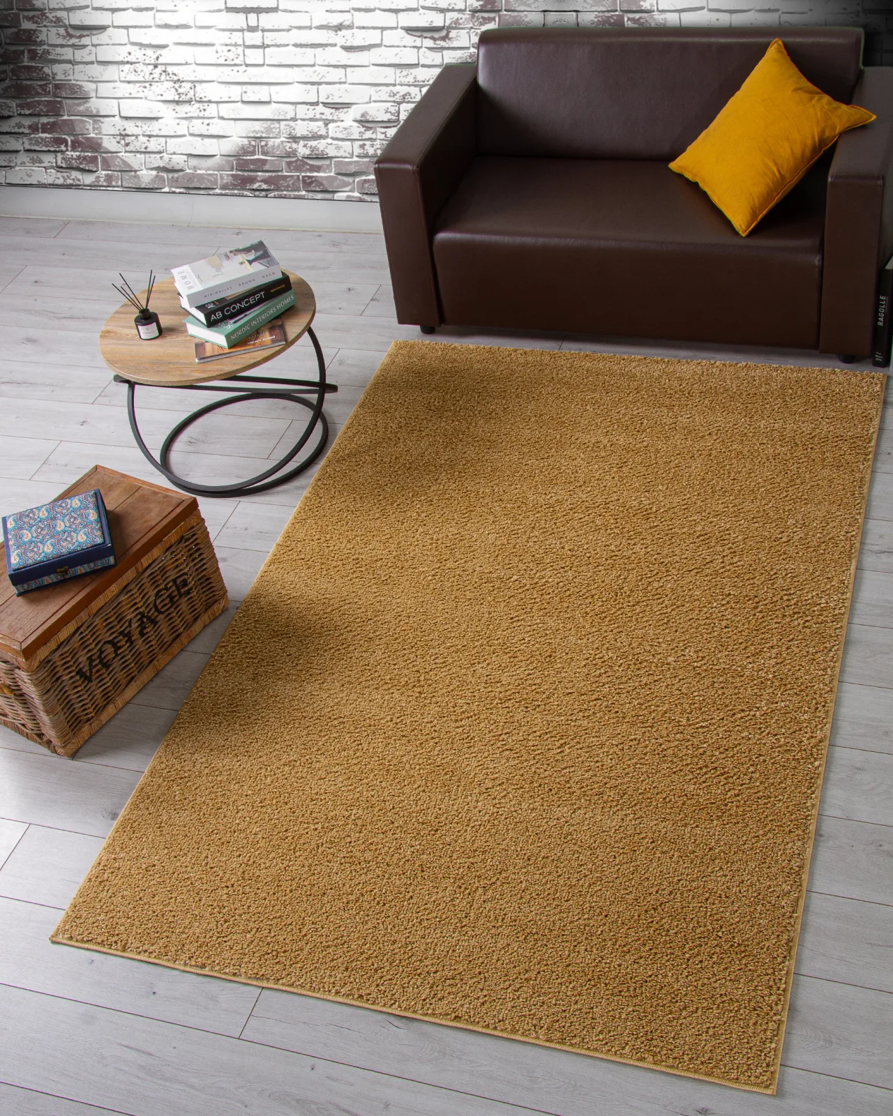 Однотонный ковер LANA T600 - BEIGE 3 полипропилен Россия