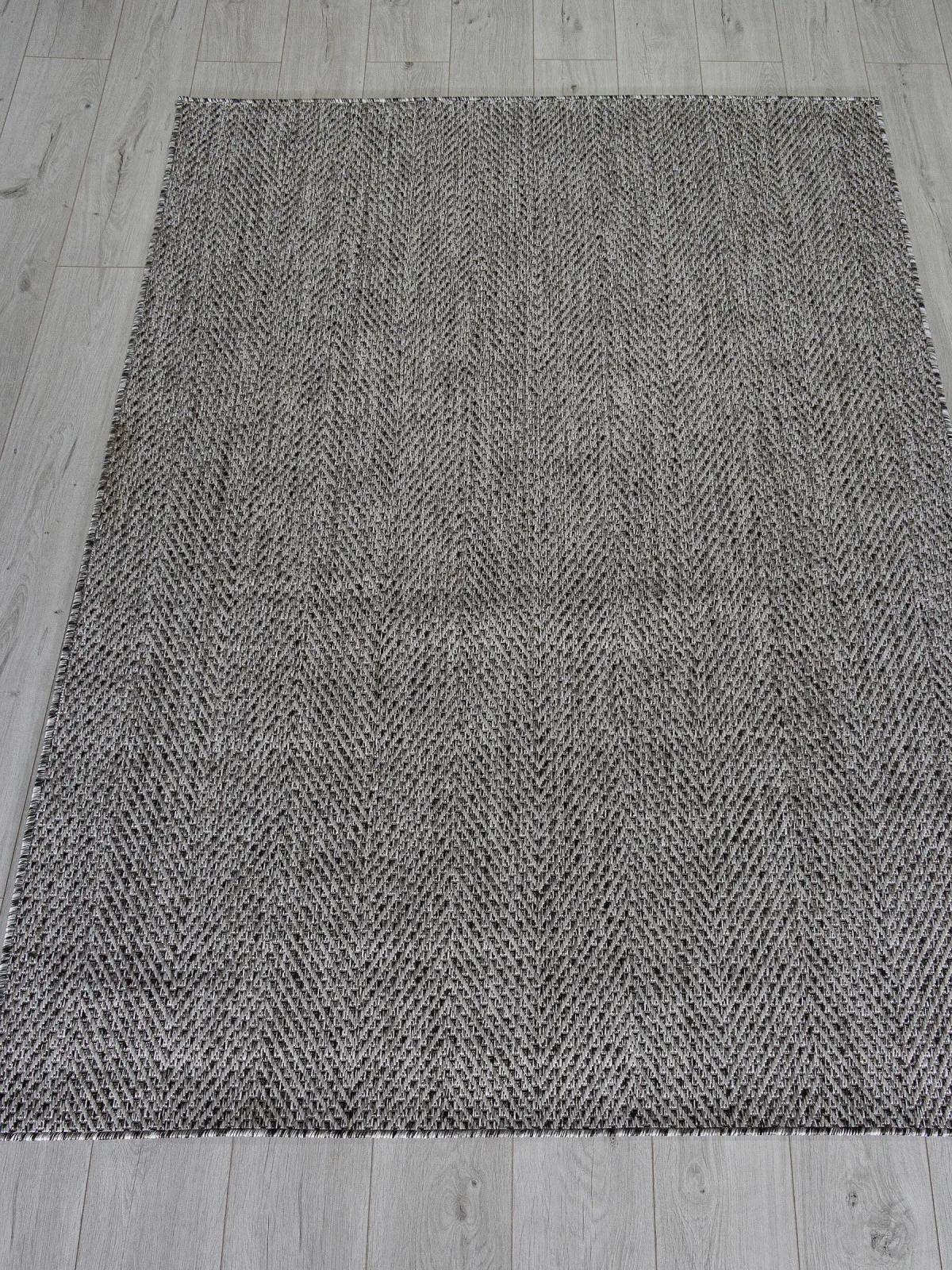 Современная циновка KAIR S156 - DARK GRAY полипропилен Россия