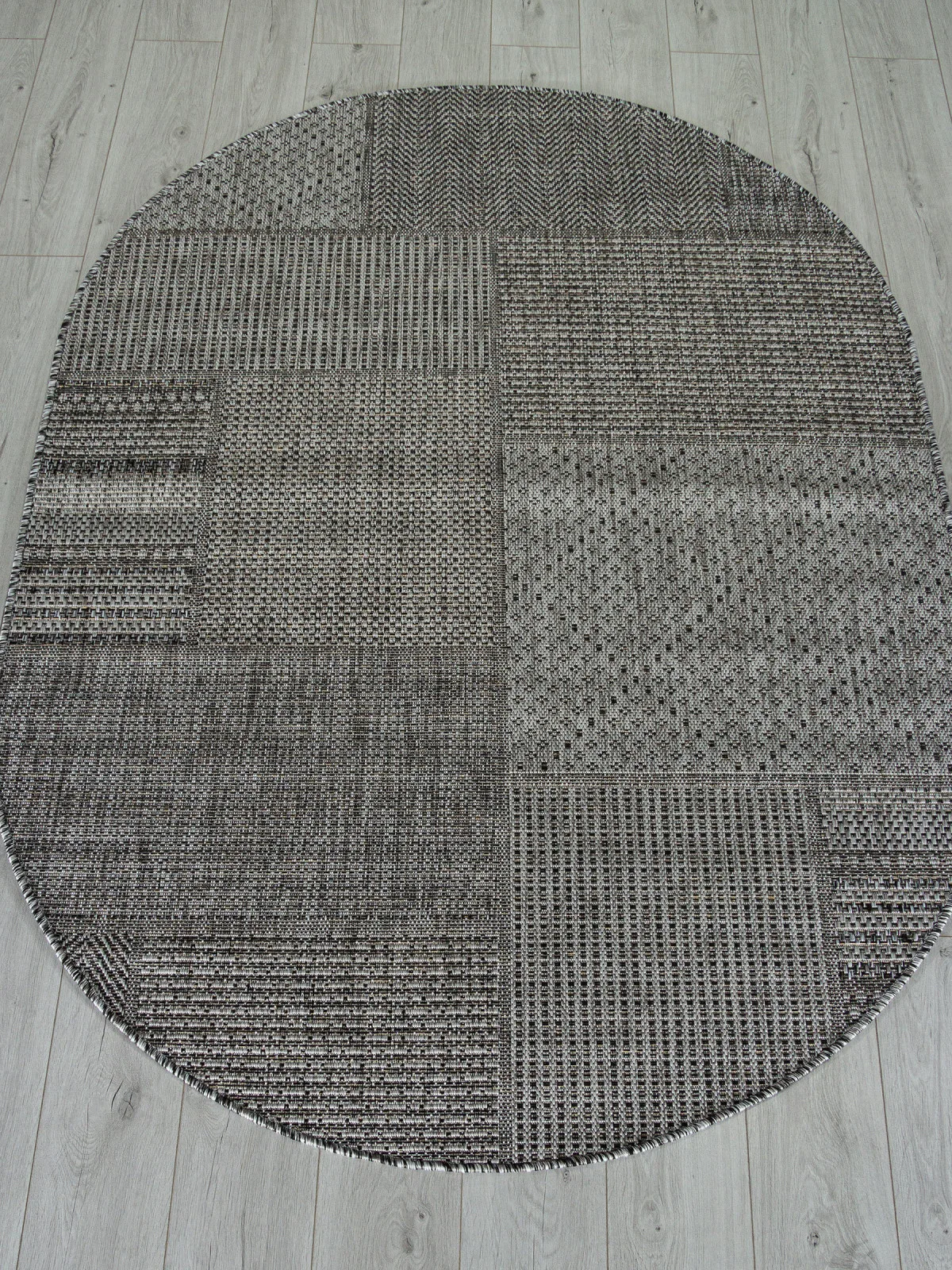 Современная циновка KAIR S139 - DARK GRAY полипропилен Россия