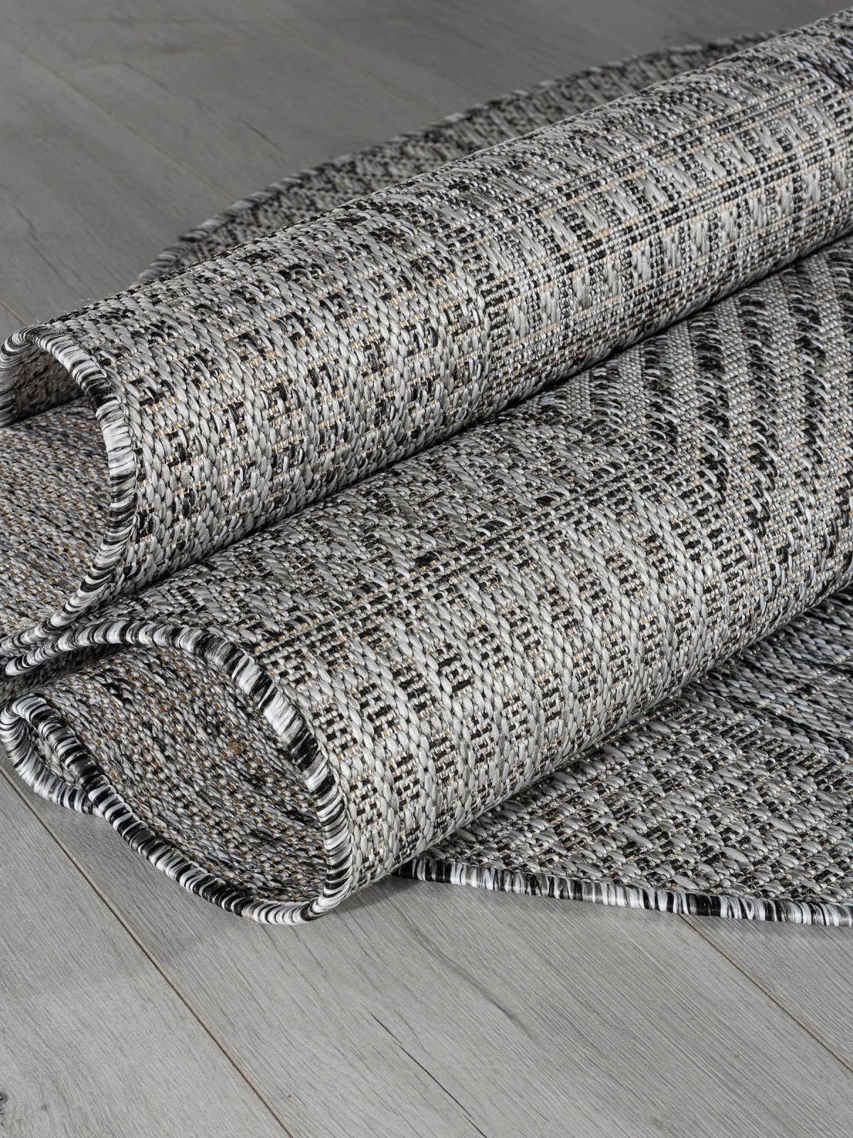 Современная циновка KAIR S160 - DARK GRAY полипропилен Россия