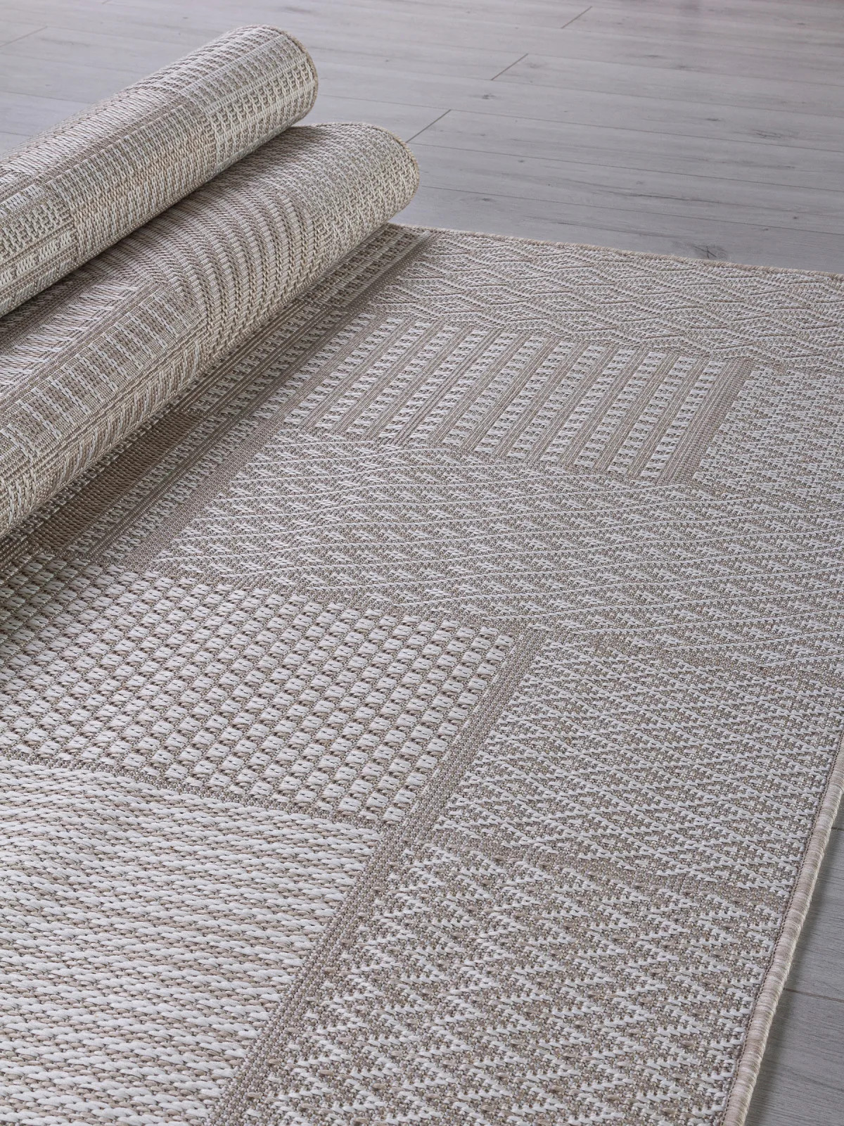Современная циновка KAIR S160 - BEIGE полипропилен Россия