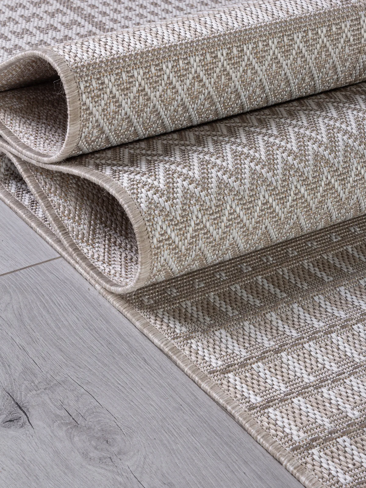 Современная циновка KAIR S160 - BEIGE полипропилен Россия