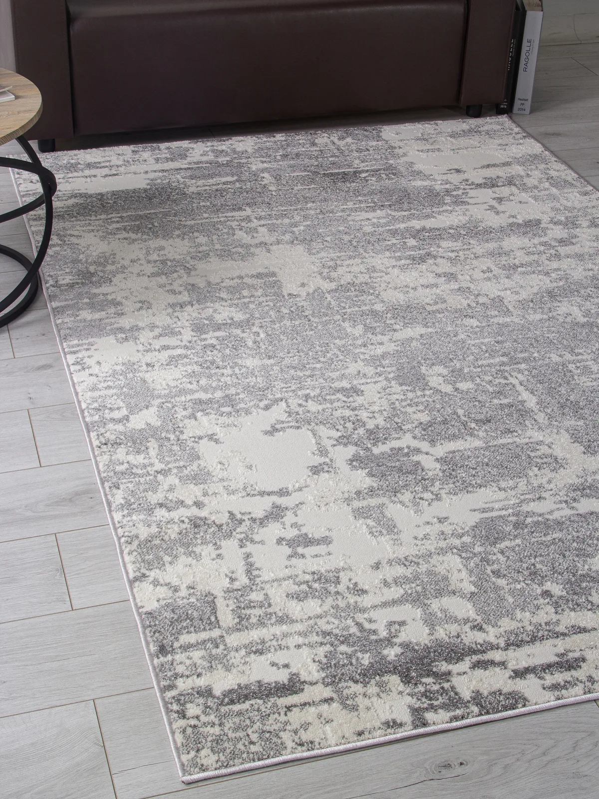 Современный ковер NATUREL F231 - GRAY фризе Россия