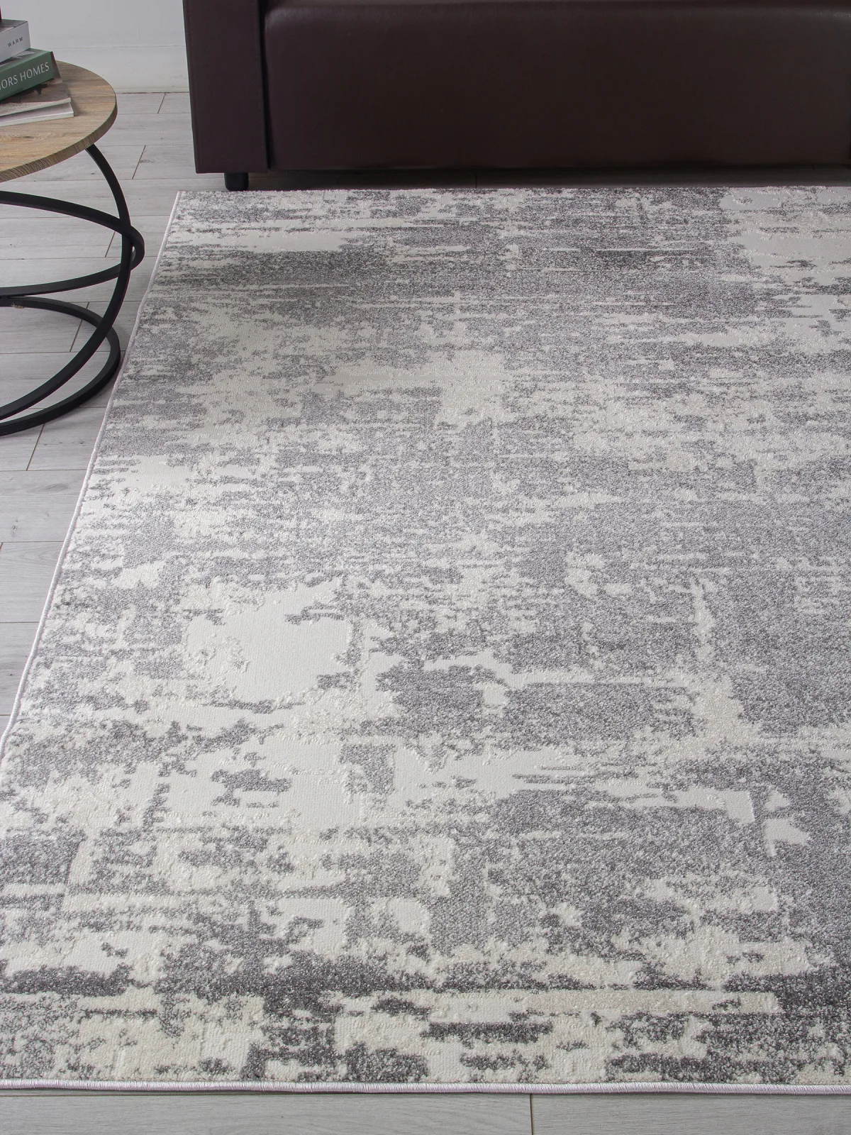 Современный ковер NATUREL F231 - GRAY фризе Россия