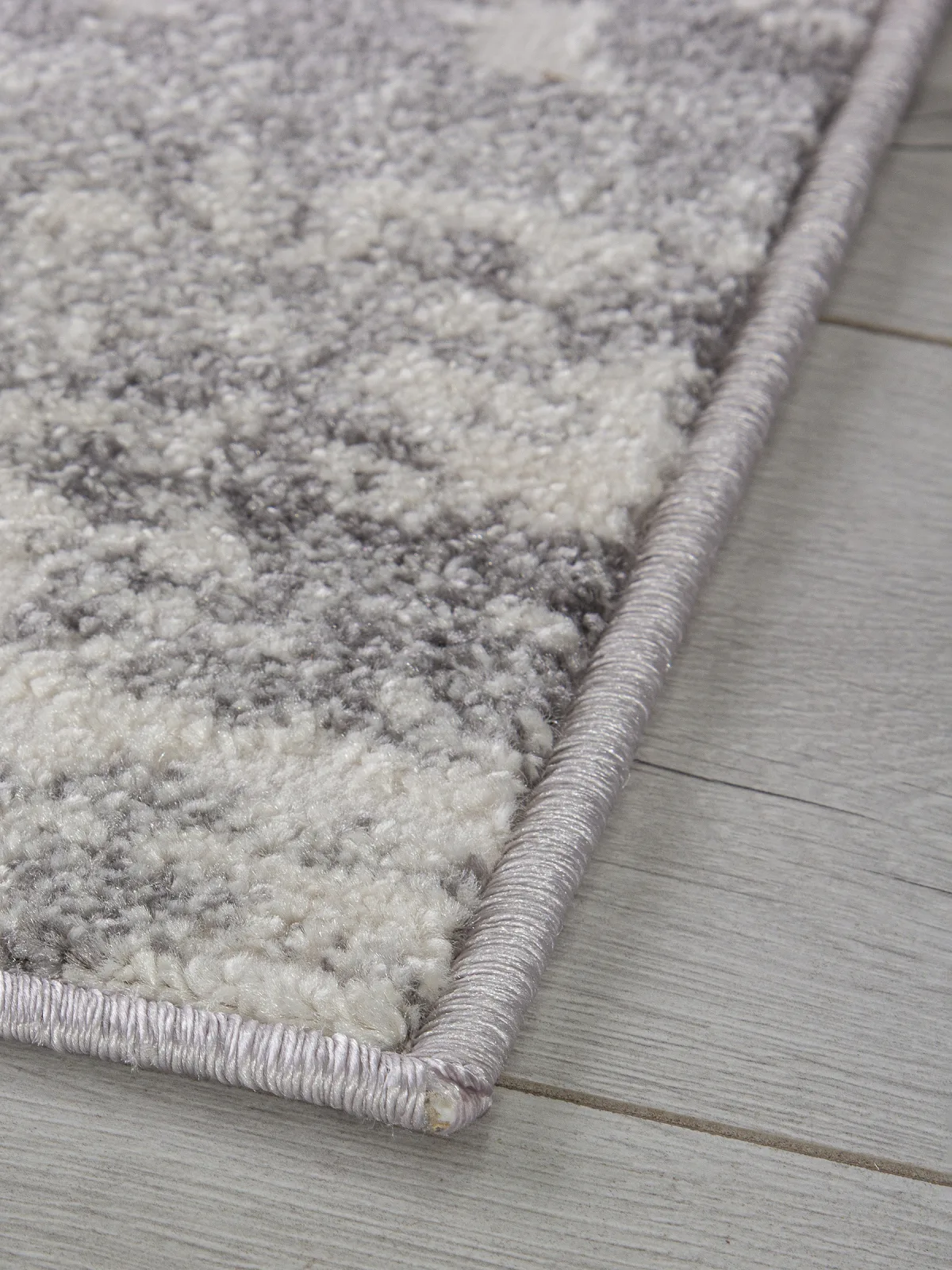 Современный ковер NATUREL F231 - GRAY фризе Россия