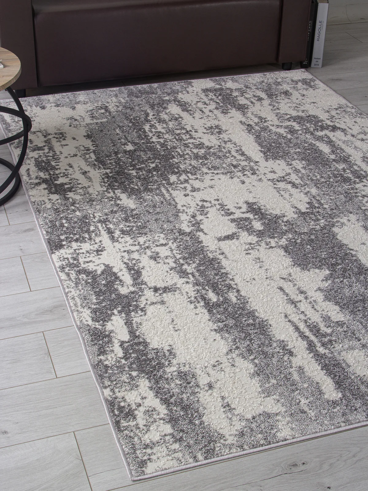 Современный ковер NATUREL F229 - GRAY фризе Россия