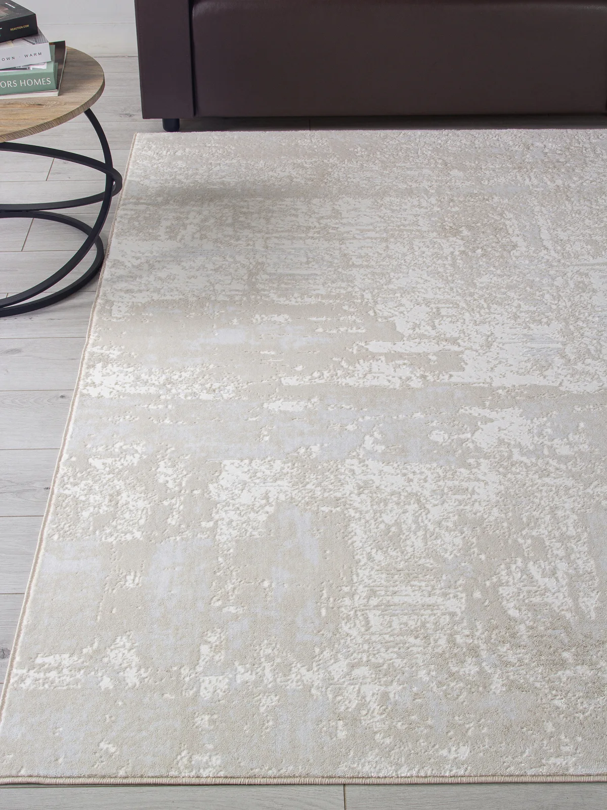 Ковер в стиле минимализм MONBLAN F559 - CREAM Heat-set Россия