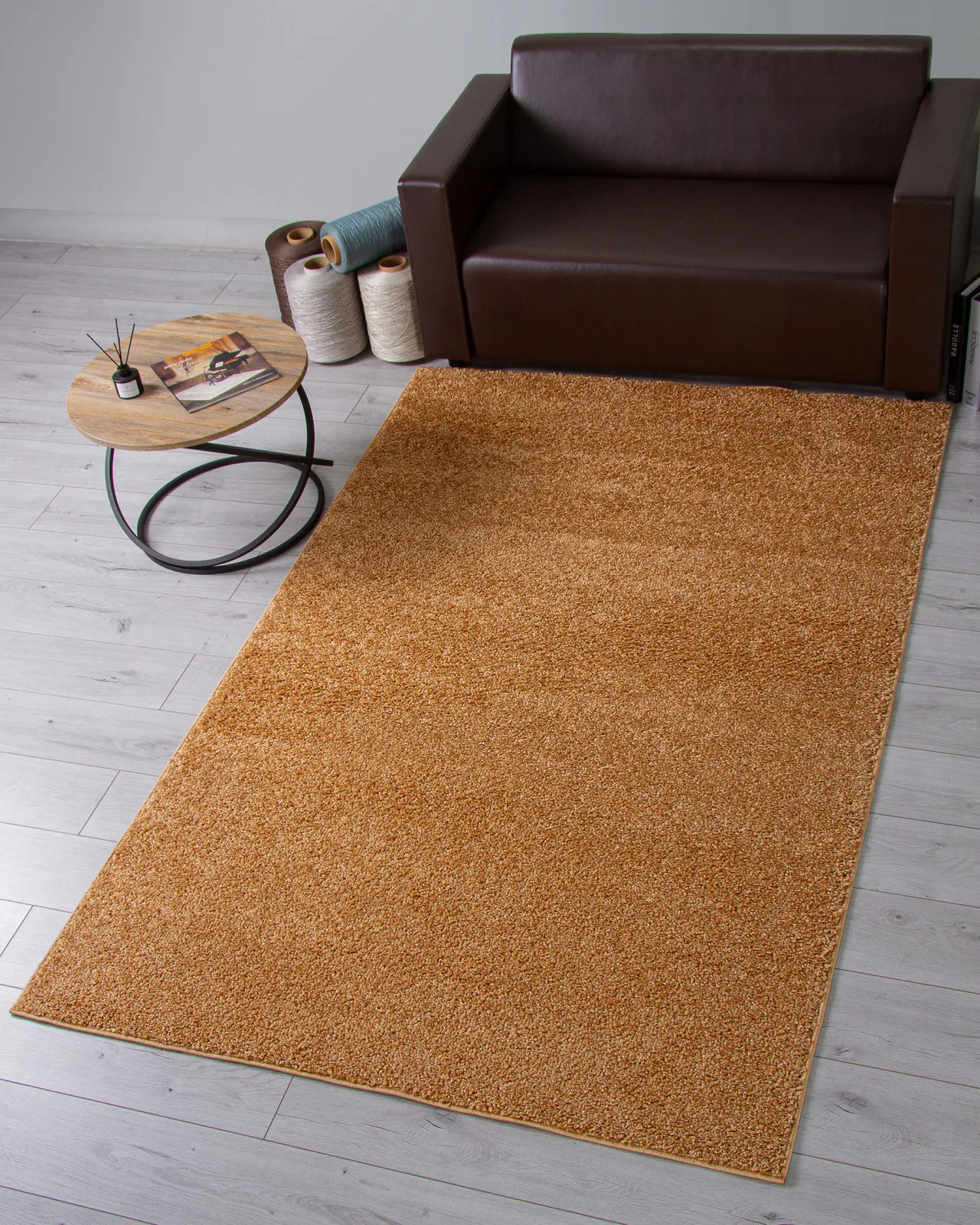Однотонный ковер LANA T600 - BEIGE 7 полипропилен Россия