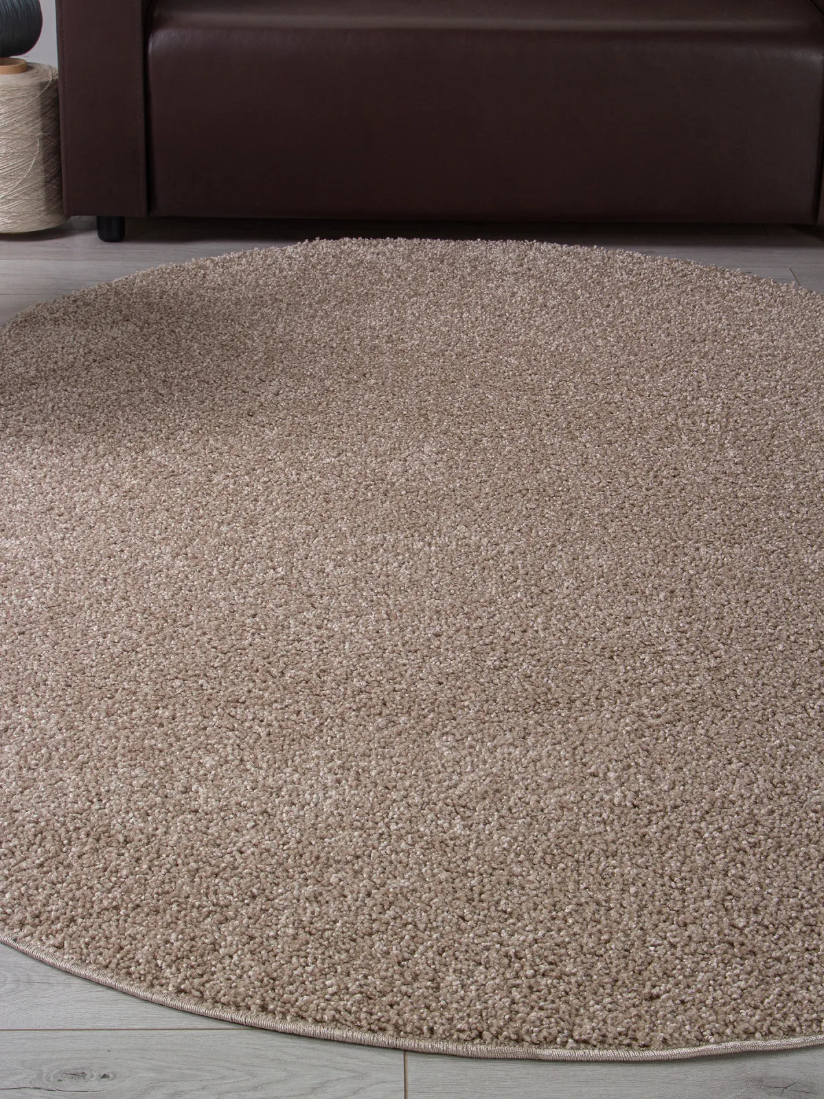 Однотонный ковер LANA T600 - BEIGE 6 полипропилен Россия