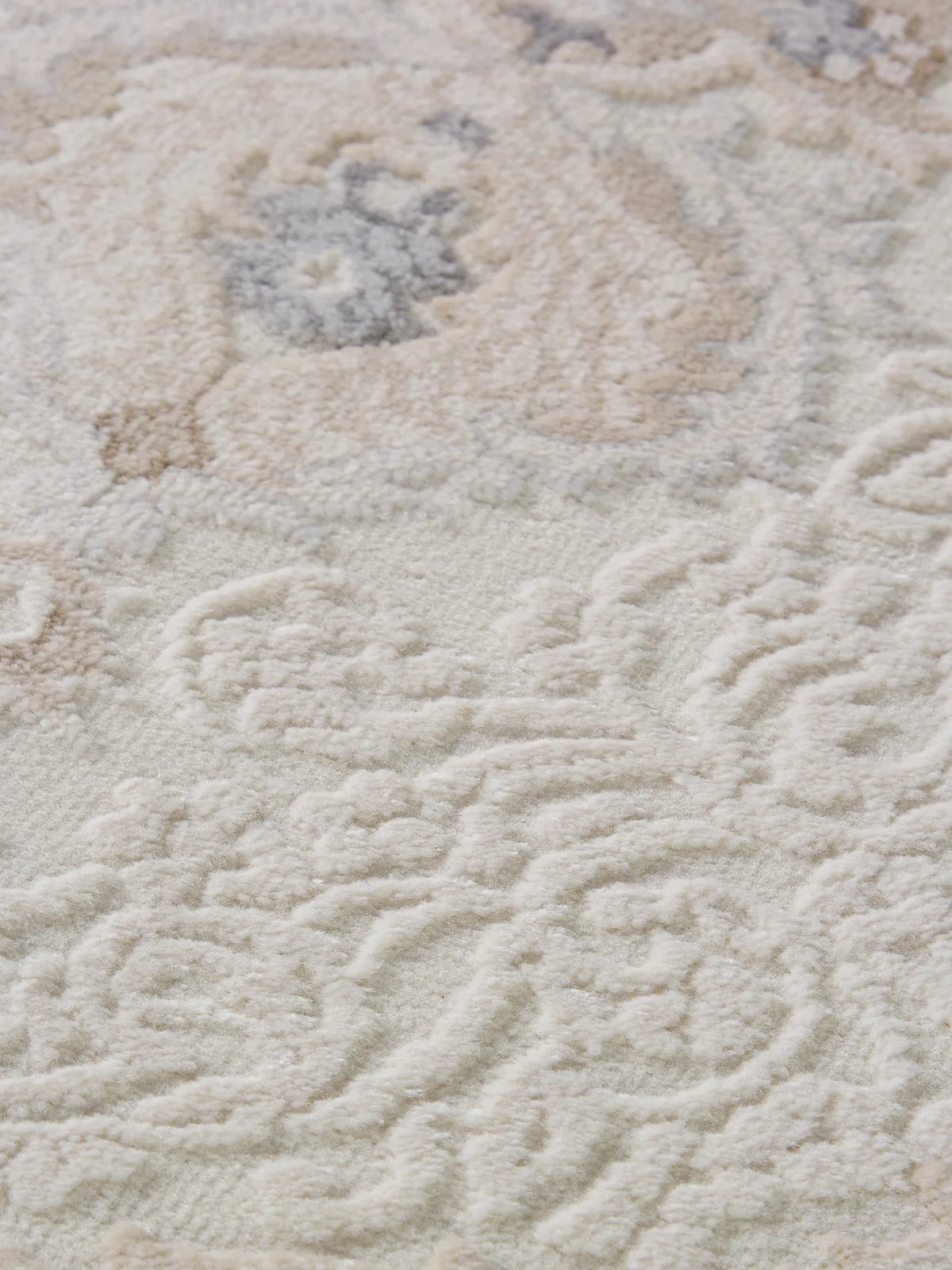 Классический ковер MELODY 35987Z - CREAM / CREAM Heat-set Турция