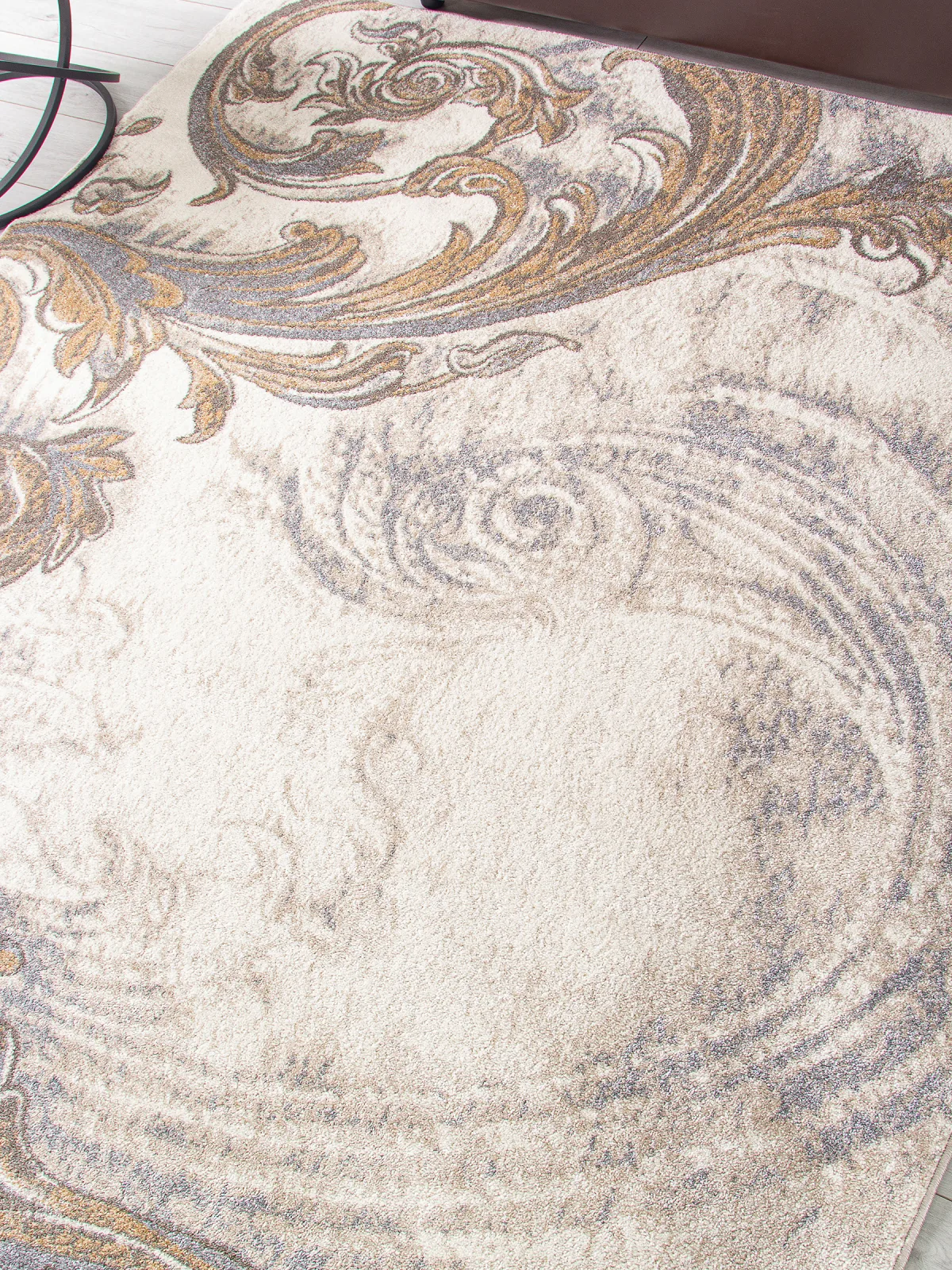 Классический ковер TORNADO D754 - BEIGE 2 фризе Россия