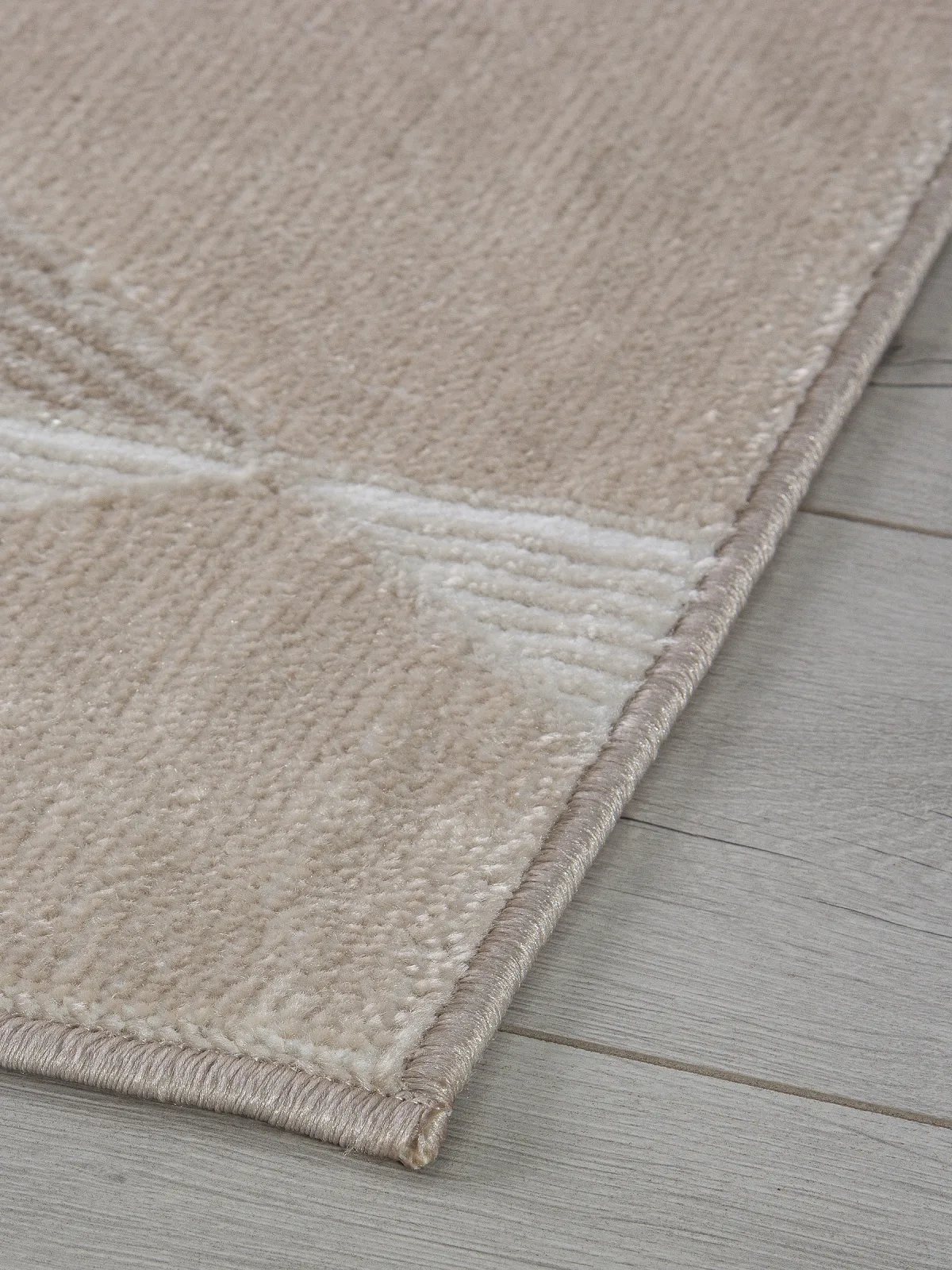 Современный ковер OSTIN F603 - CREAM Heat-set Россия