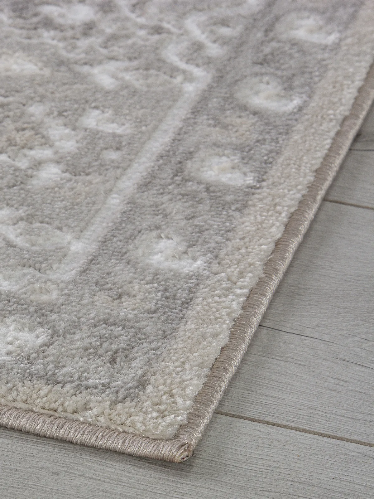 Классический ковер OSTIN F616 - GRAY Heat-set Россия