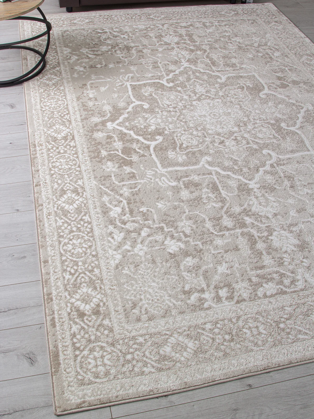 Классический ковер OSTIN F606 - CREAM Heat-set Россия