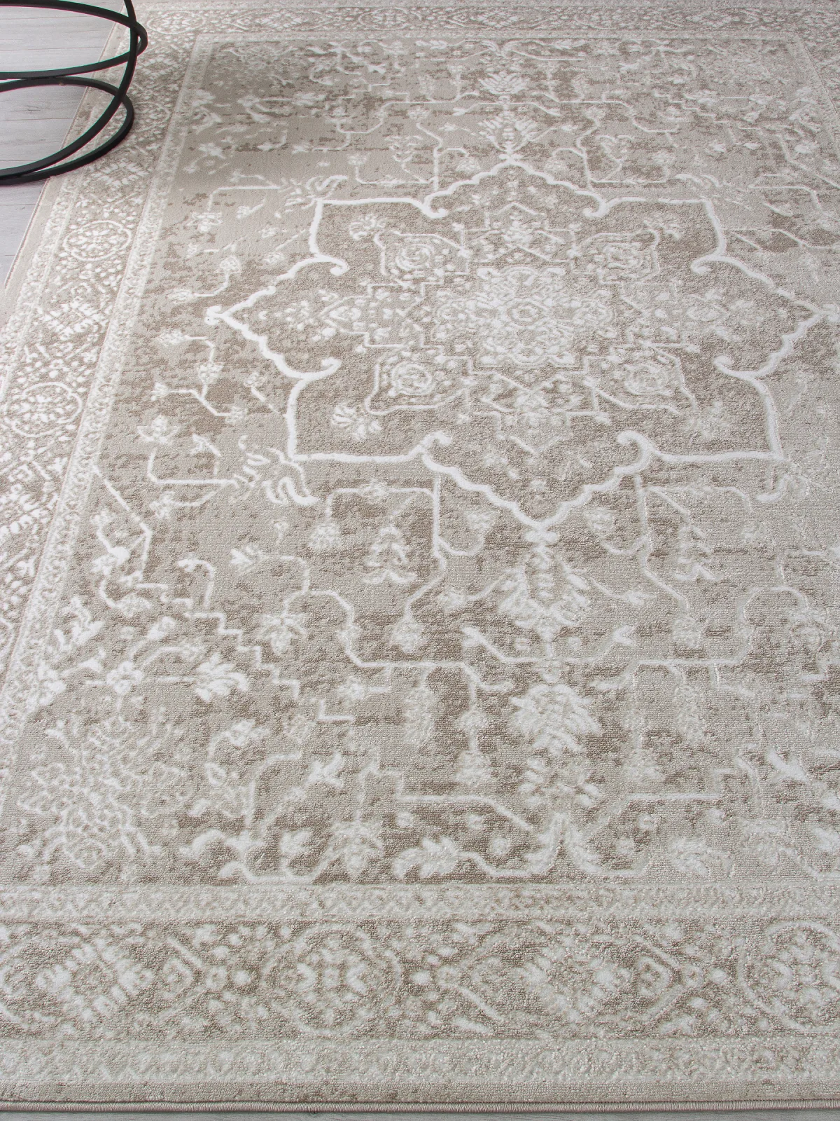 Классический ковер OSTIN F606 - CREAM Heat-set Россия