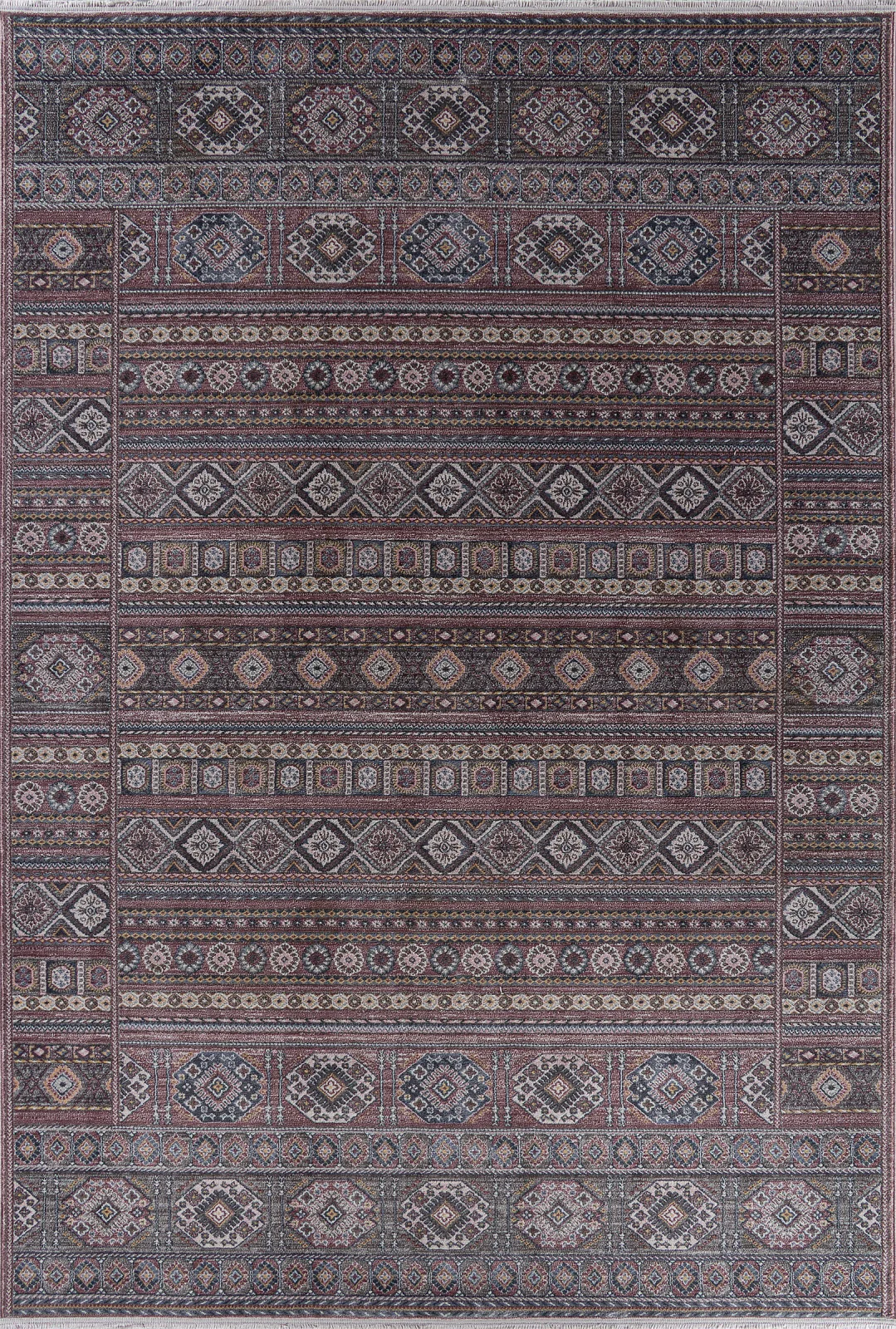 Этнический ковер ZUMMA F602 - PINK Heat-set Россия