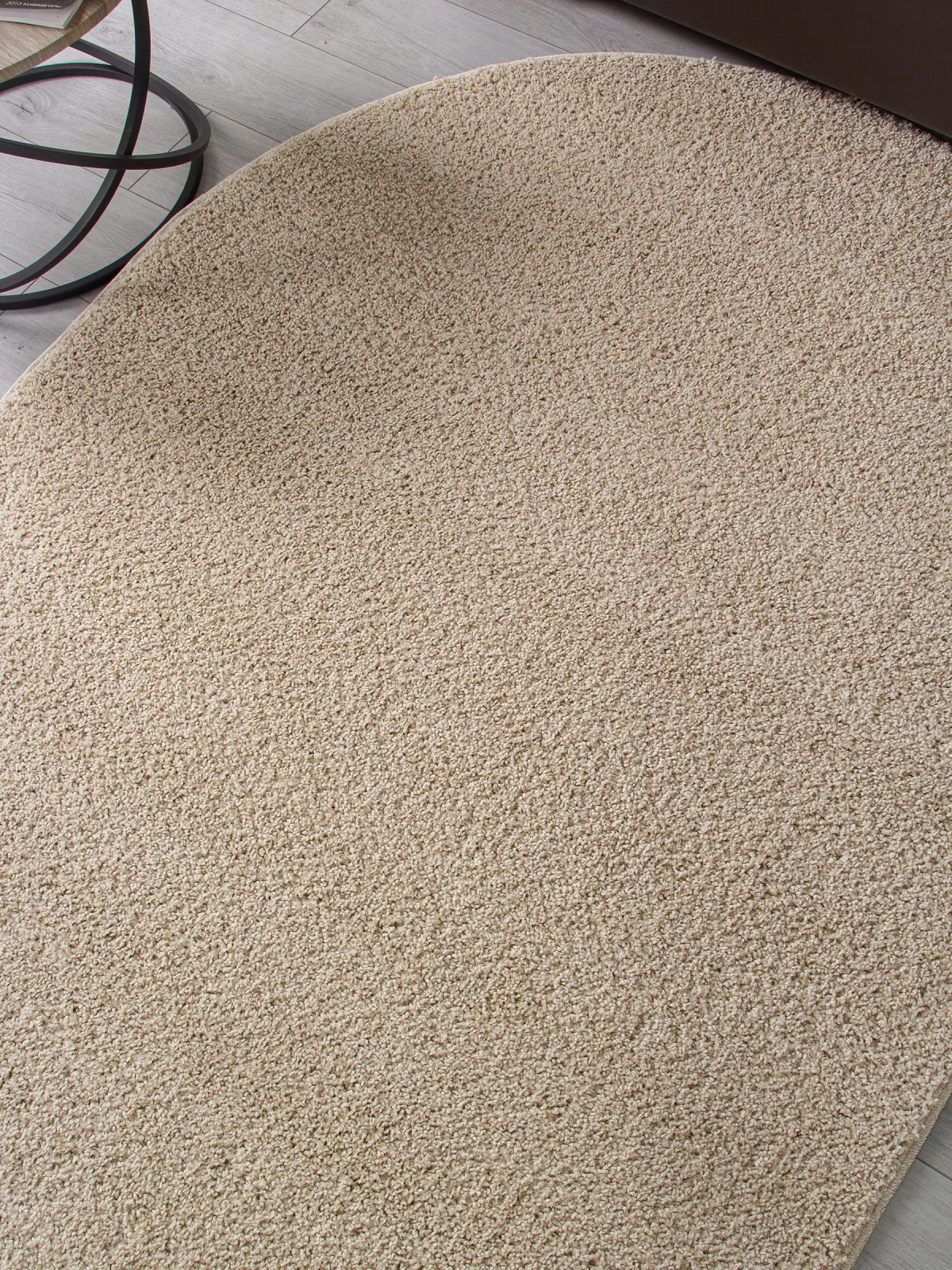 Однотонный ковер MOKKO T600 - LIGHT BEIGE из полипропилена Россия