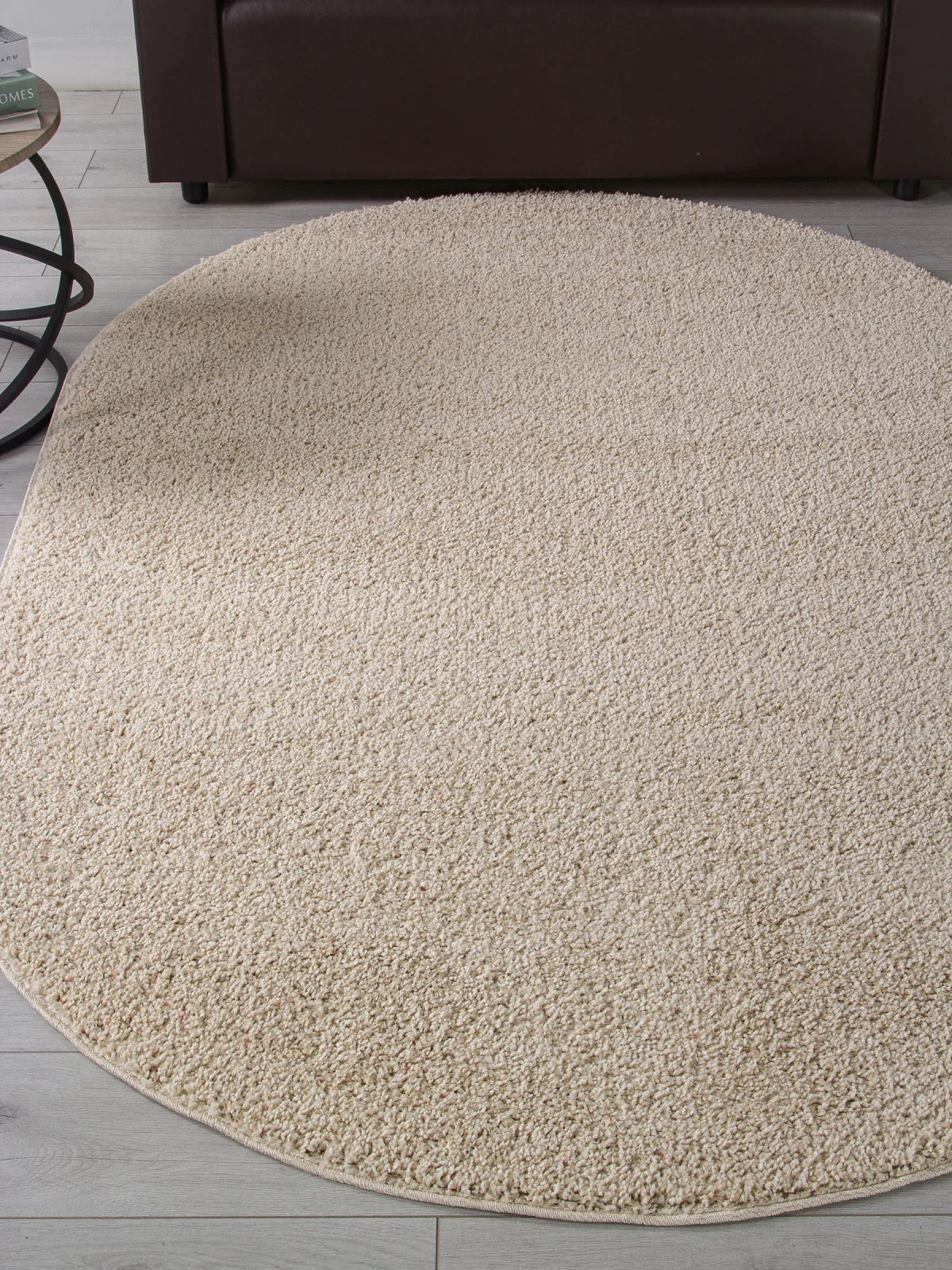 Однотонный ковер MOKKO T600 - LIGHT BEIGE из полипропилена Россия