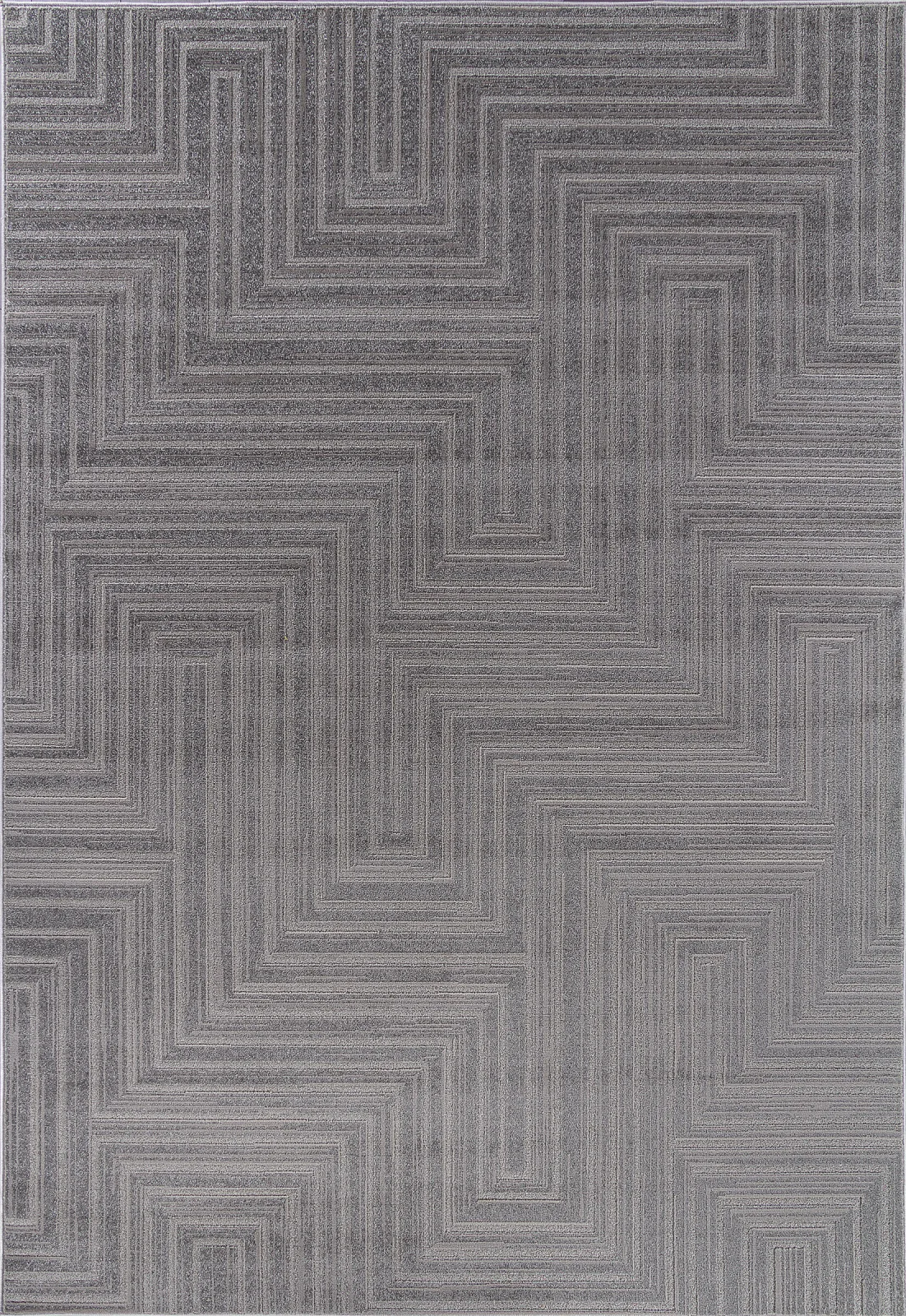 Современный ковер DIOS F412 - LIGHT GRAY Heat-set Россия