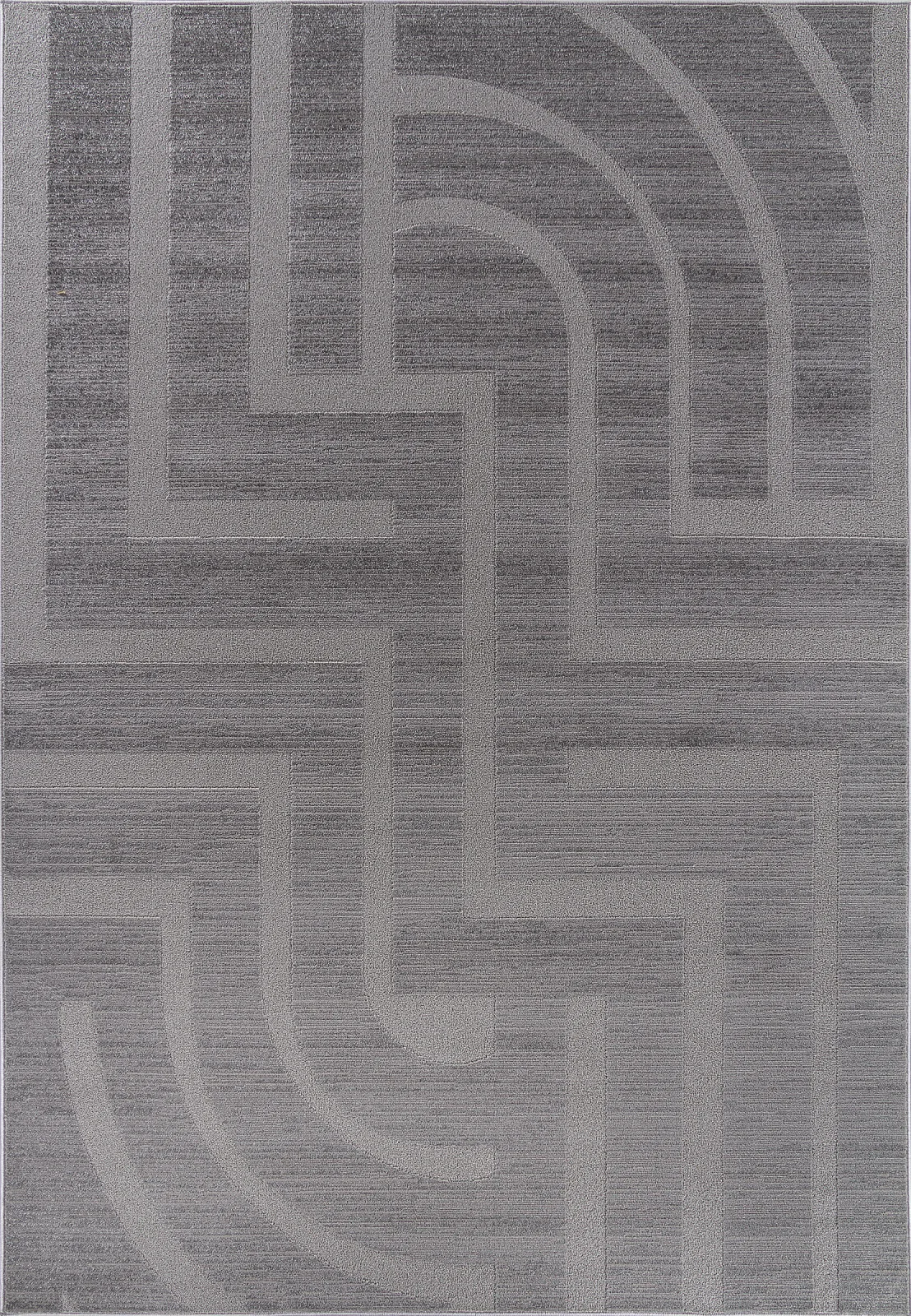 Современный ковер DIOS F439 - LIGHT GRAY Heat-set Россия