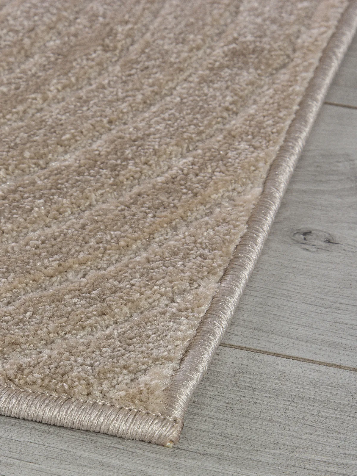 Современный ковер DIOS F410 - LIGHT BEIGE Heat-set Россия