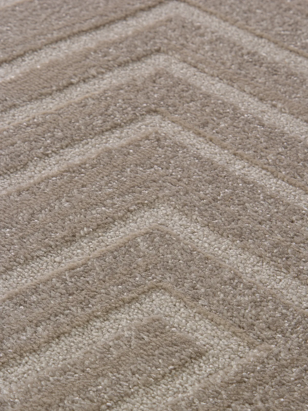 Минимализм ковер DIOS F412 - LIGHT BEIGE Heat-set Россия