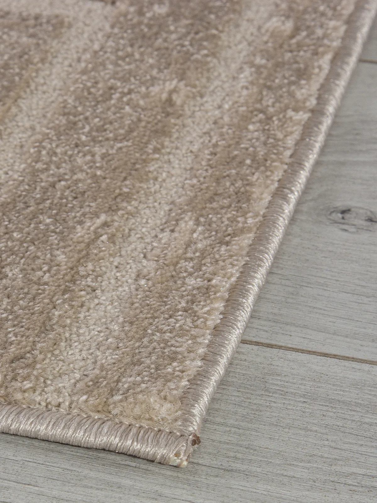 Минимализм ковер DIOS F412 - LIGHT BEIGE Heat-set Россия