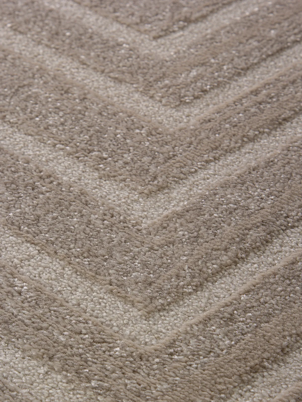 Современный ковер DIOS F412 - LIGHT BEIGE Heat-set Россия
