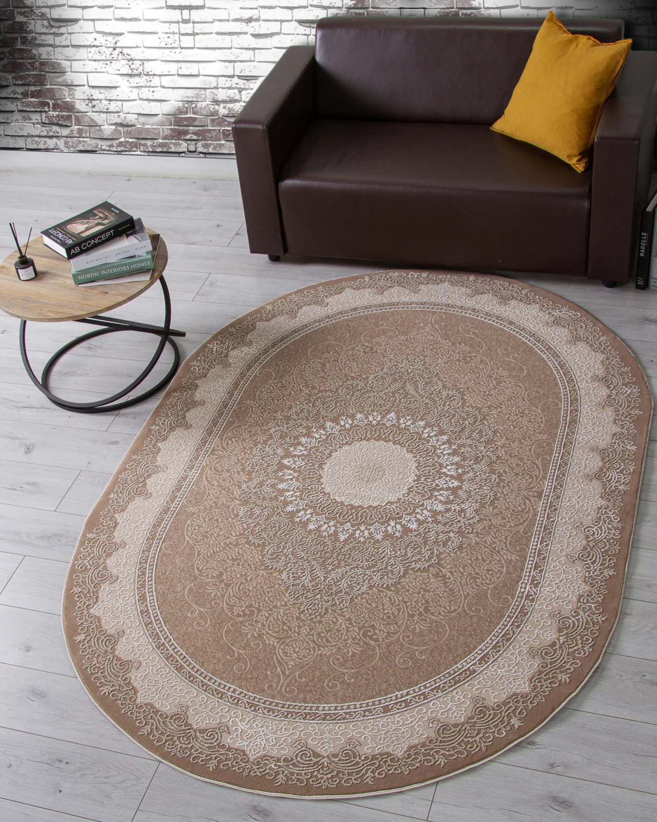 Ковер ARMINA 04076A - BROWN / BROWN