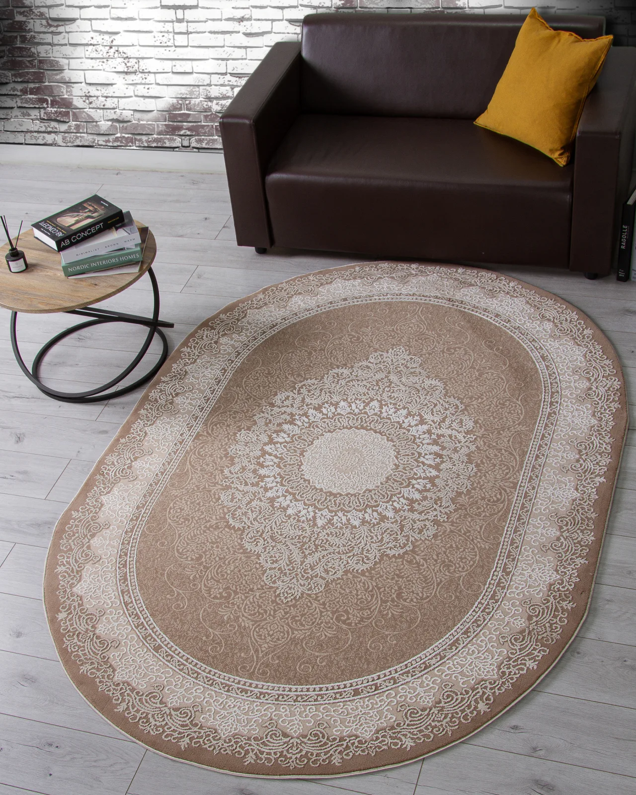 Ковер ARMINA 04076A - BROWN / BROWN