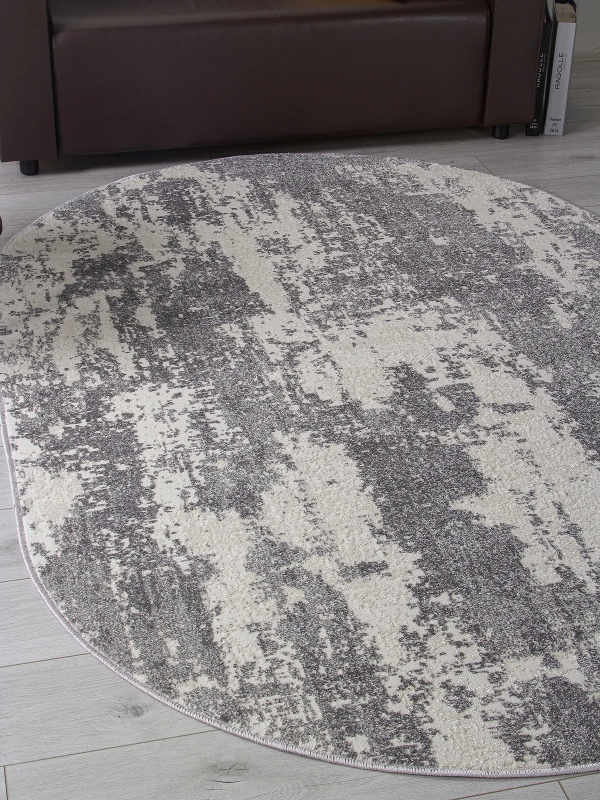 Лофт ковер NATUREL F229 - GRAY фризе Россия