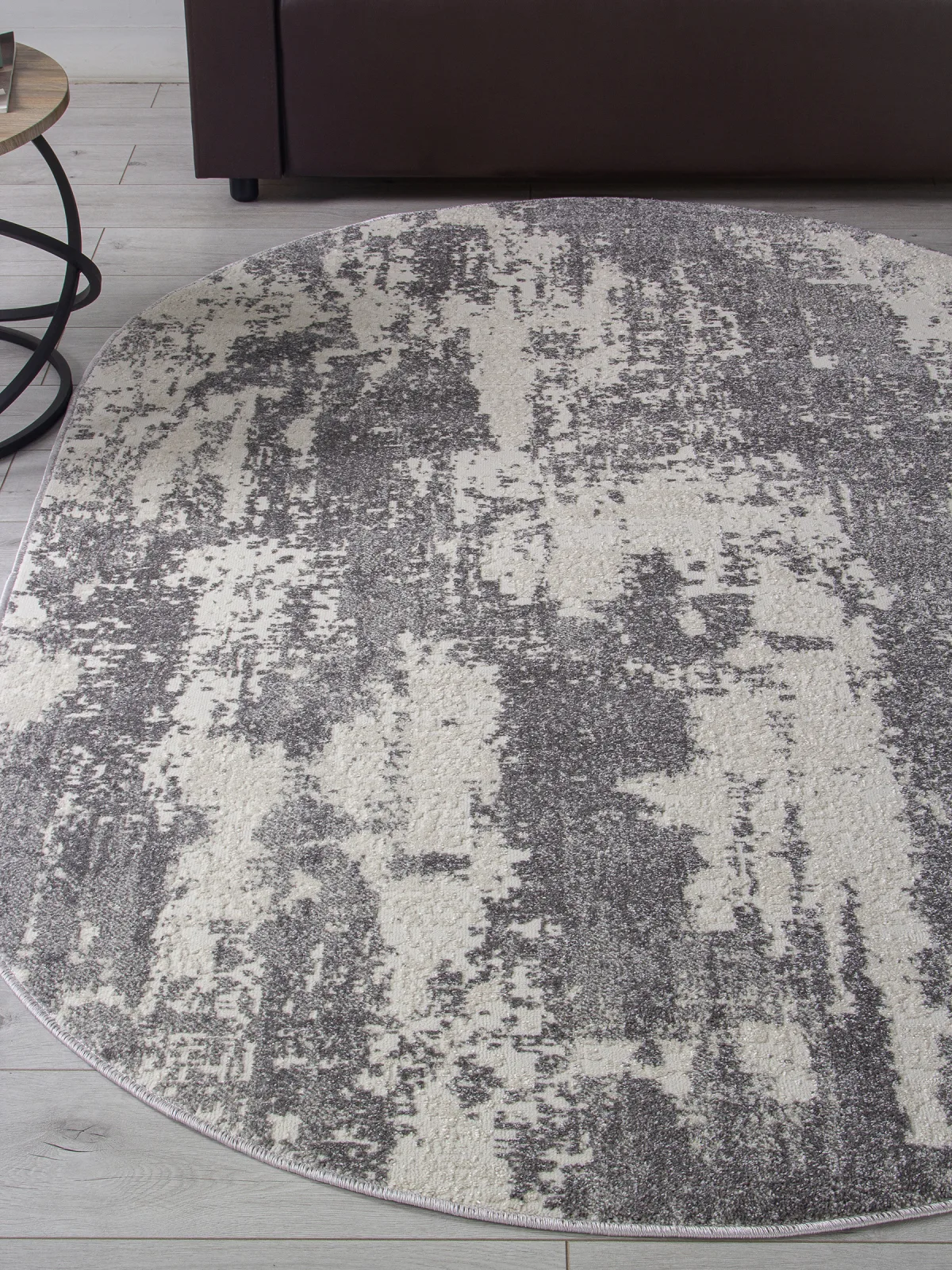 Лофт ковер NATUREL F229 - GRAY фризе Россия