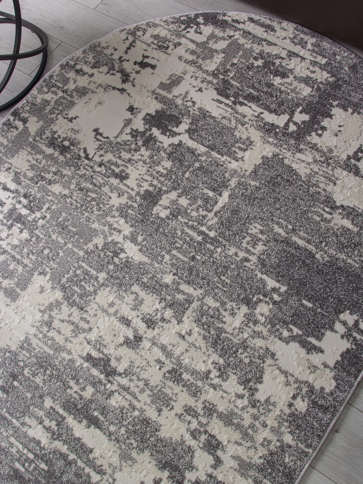 Современный ковер NATUREL F231 - GRAY фризе Россия