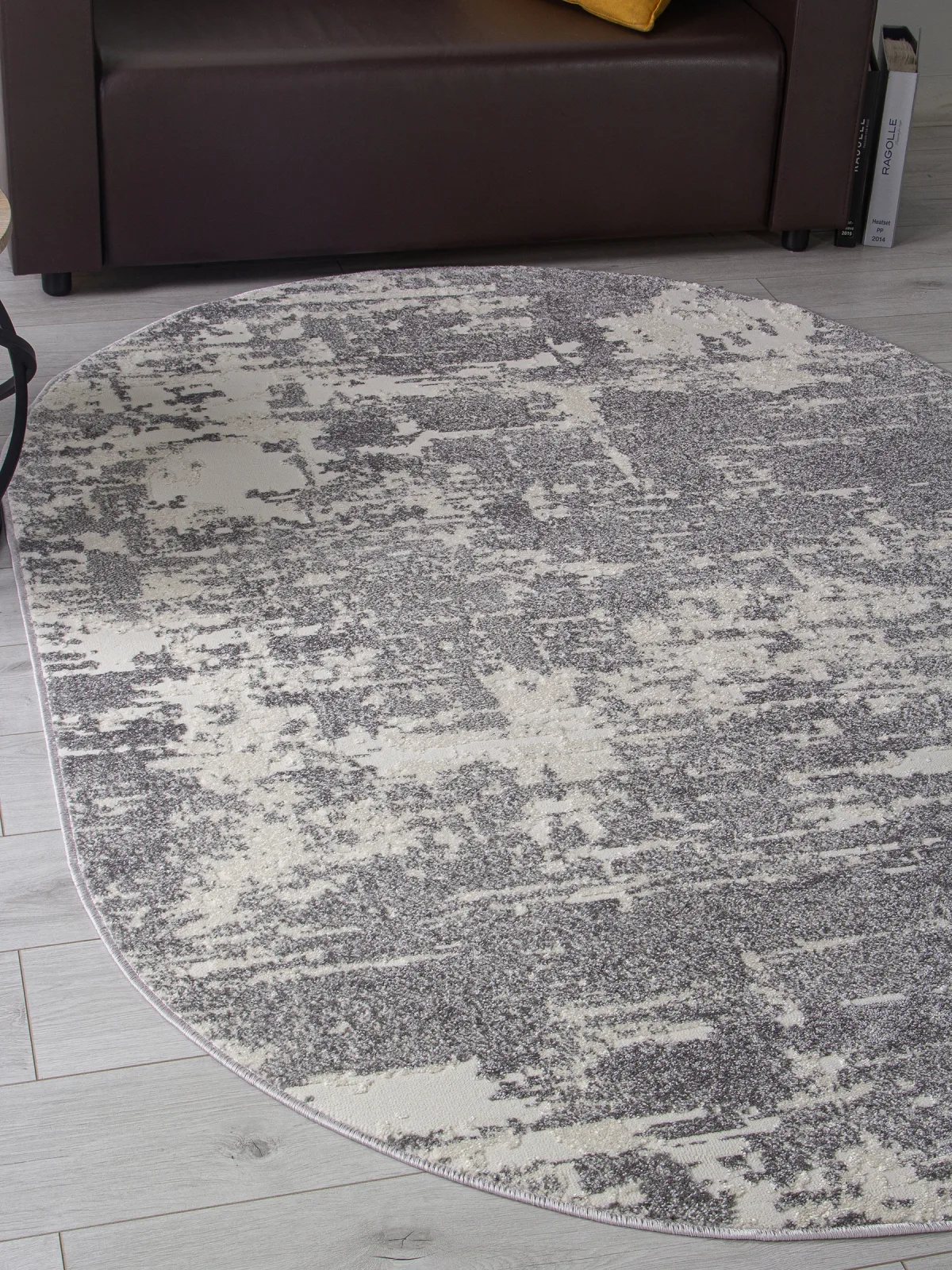 Современный ковер NATUREL F231 - GRAY фризе Россия