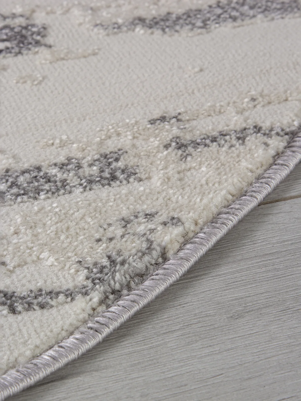 Современный ковер NATUREL F231 - GRAY фризе Россия