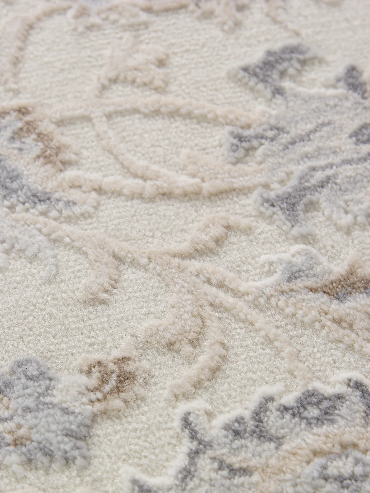 Классический ковер Jasmine 35831Z - CREAM / L.GREY Heat-set Турция